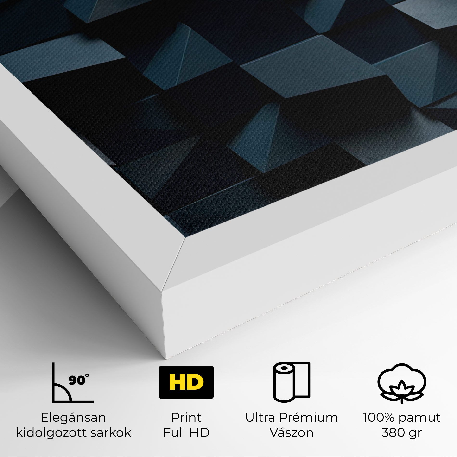 Dark Blue Square mockup 4