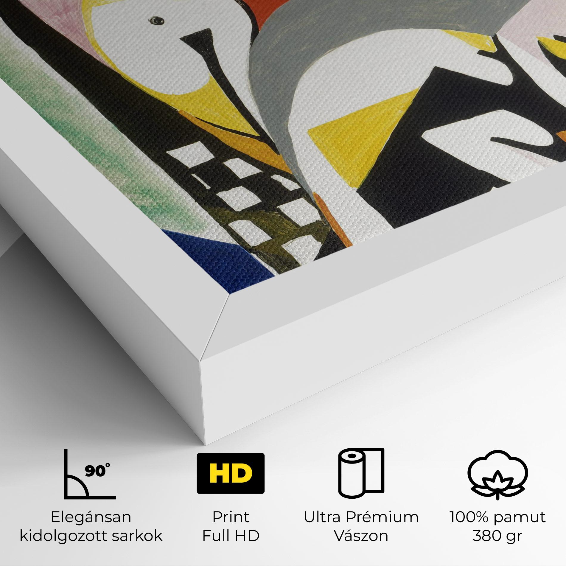 Vászonkép Woman Shape Mix mockup 4