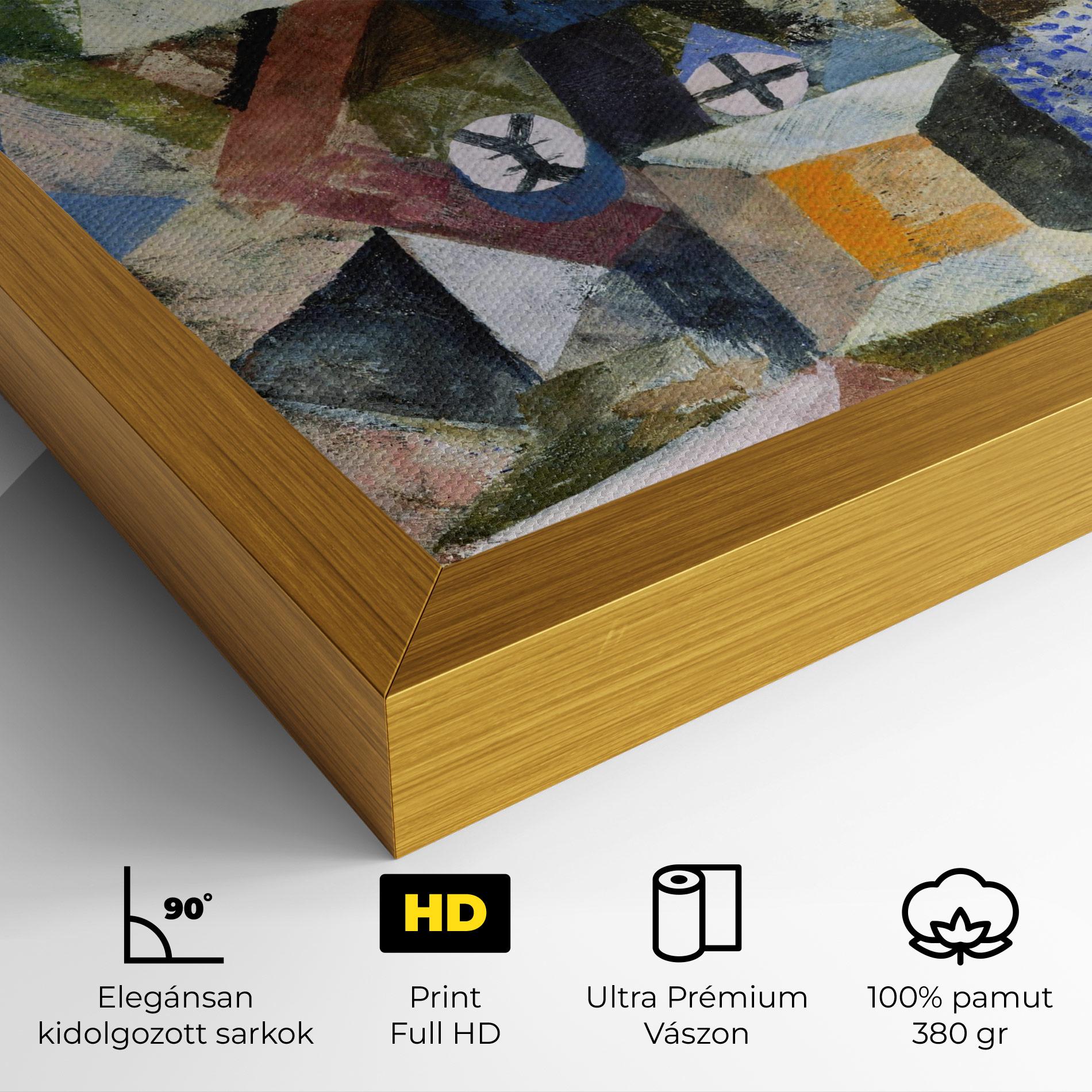 Vászonkép Abstract Geometric mockup 4