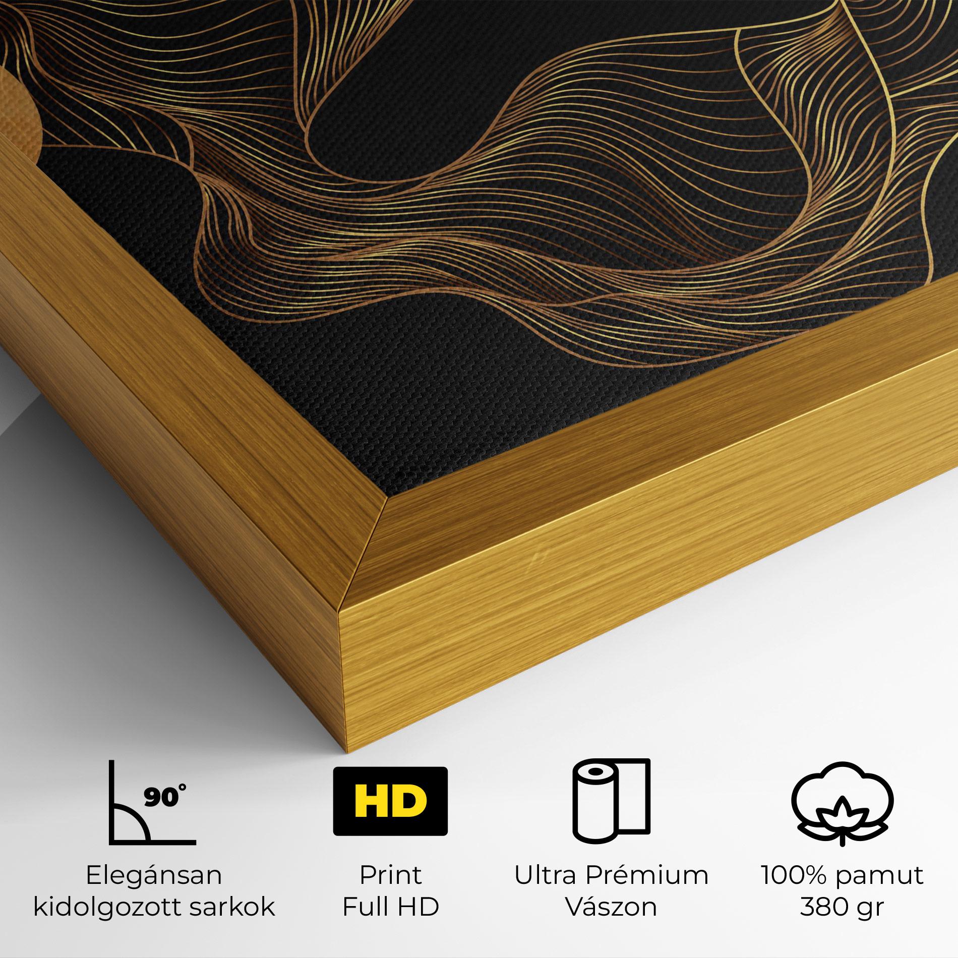 Vászonkép Frecventa Abstracta mockup 4