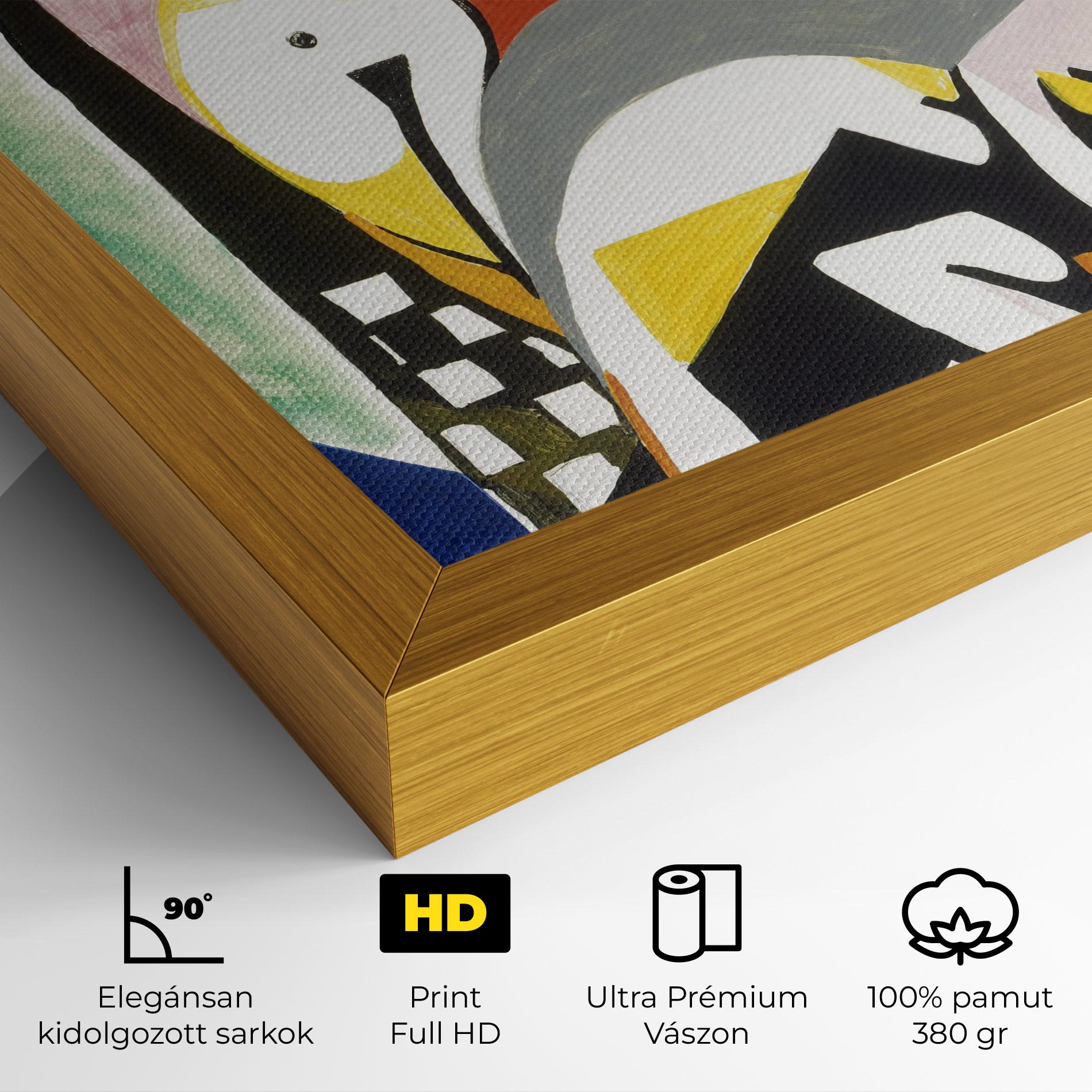 Vászonkép Woman Shape Mix mockup 4