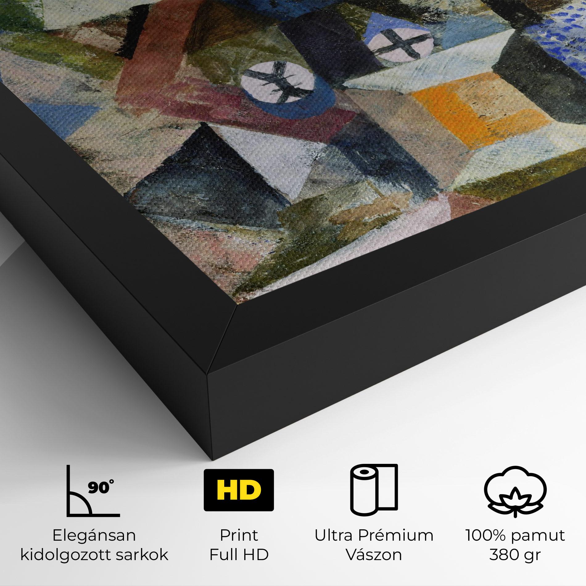 Vászonkép Abstract Geometric mockup 4