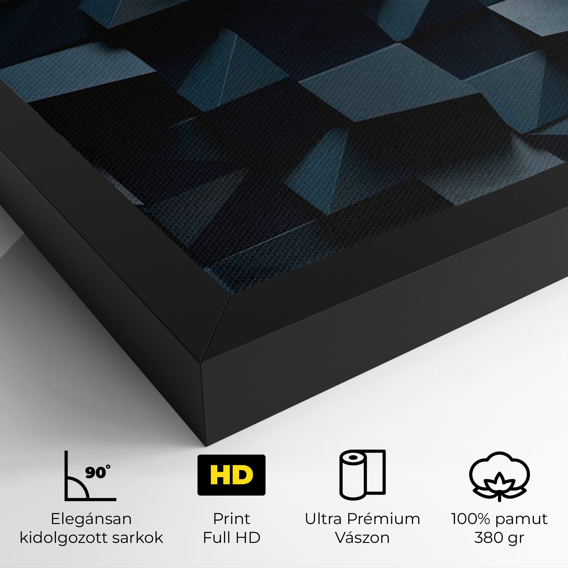 Dark Blue Square mockup 4