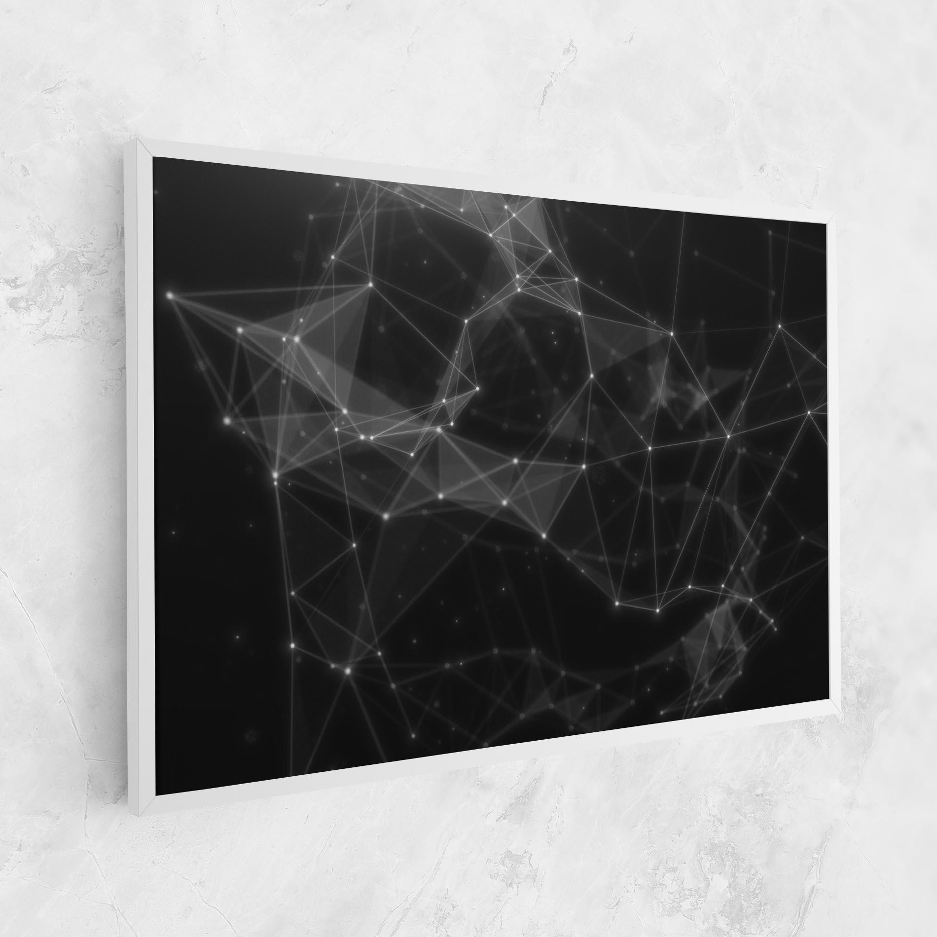 Vászonkép Connecting Lines mockup 1