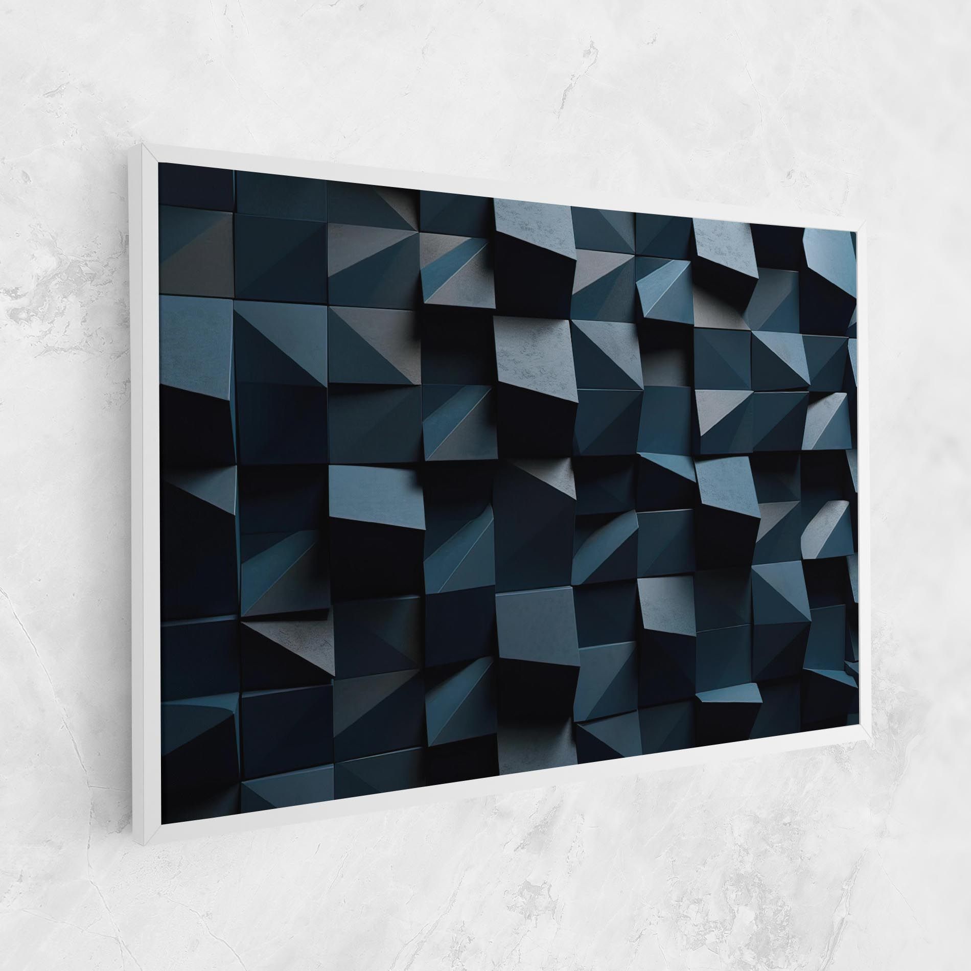 Dark Blue Square mockup 1