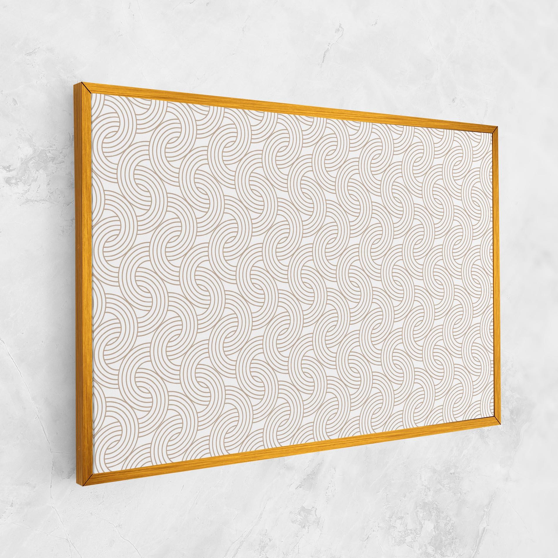 Vászonkép Cream Lines mockup 1