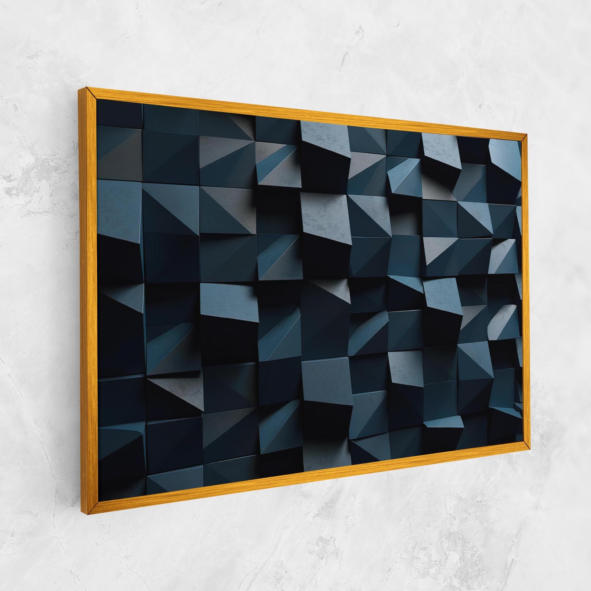 Dark Blue Square mockup 1
