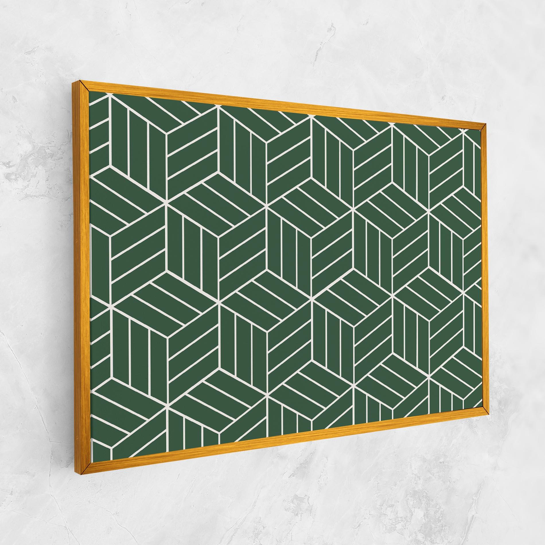 Vászonkép Green Square mockup 1