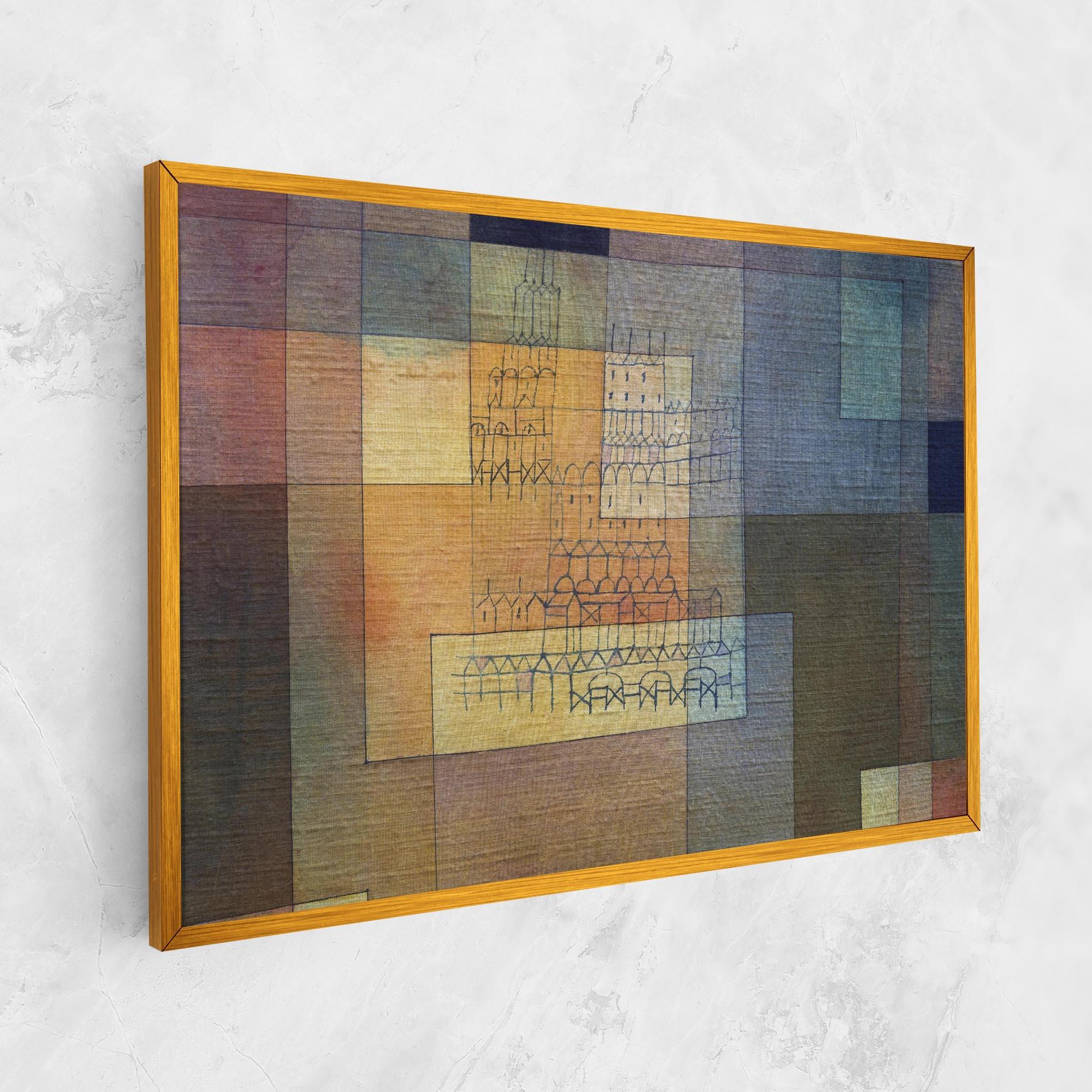 Vászonkép Water Color Square mockup 1