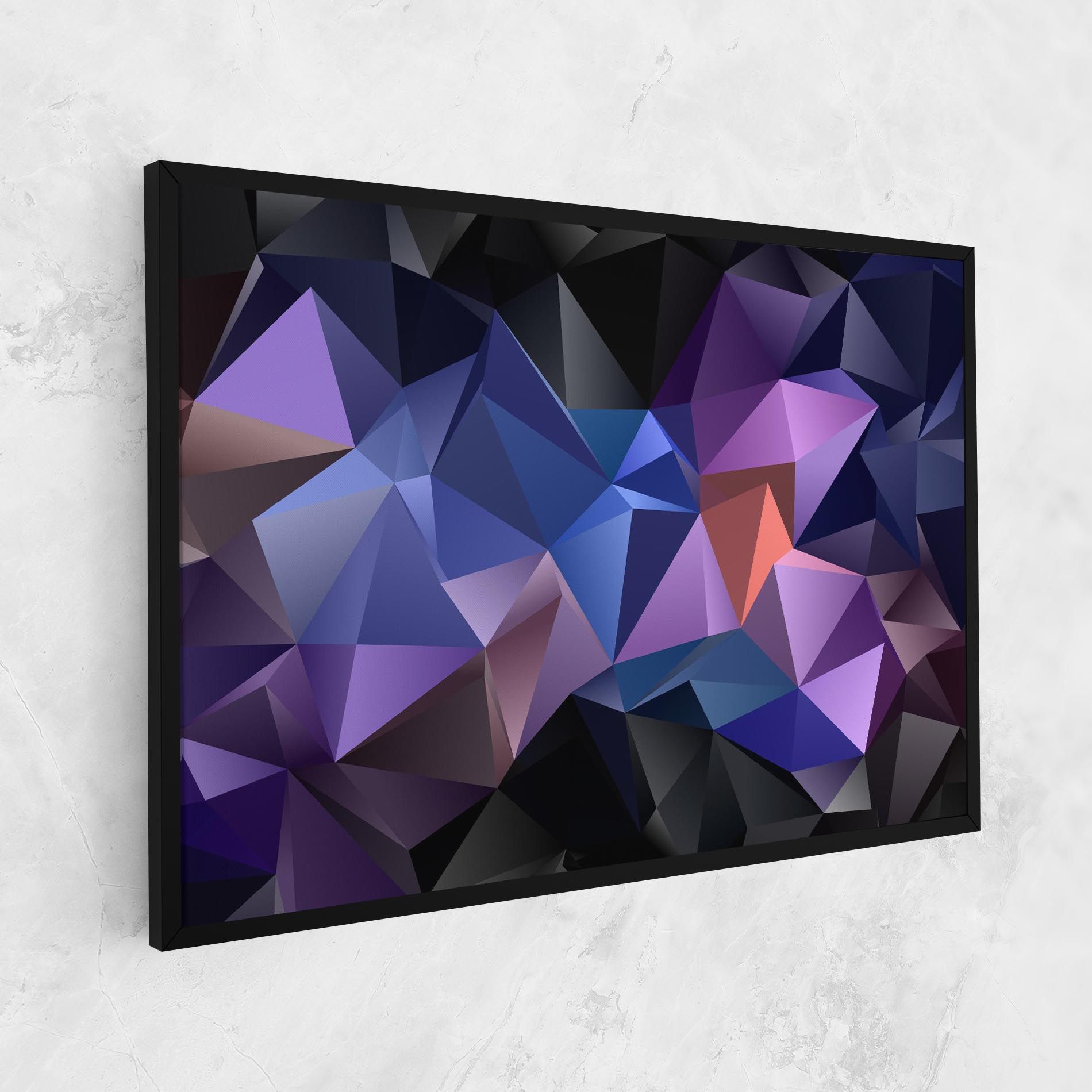 Black Purple Triangle mockup 1