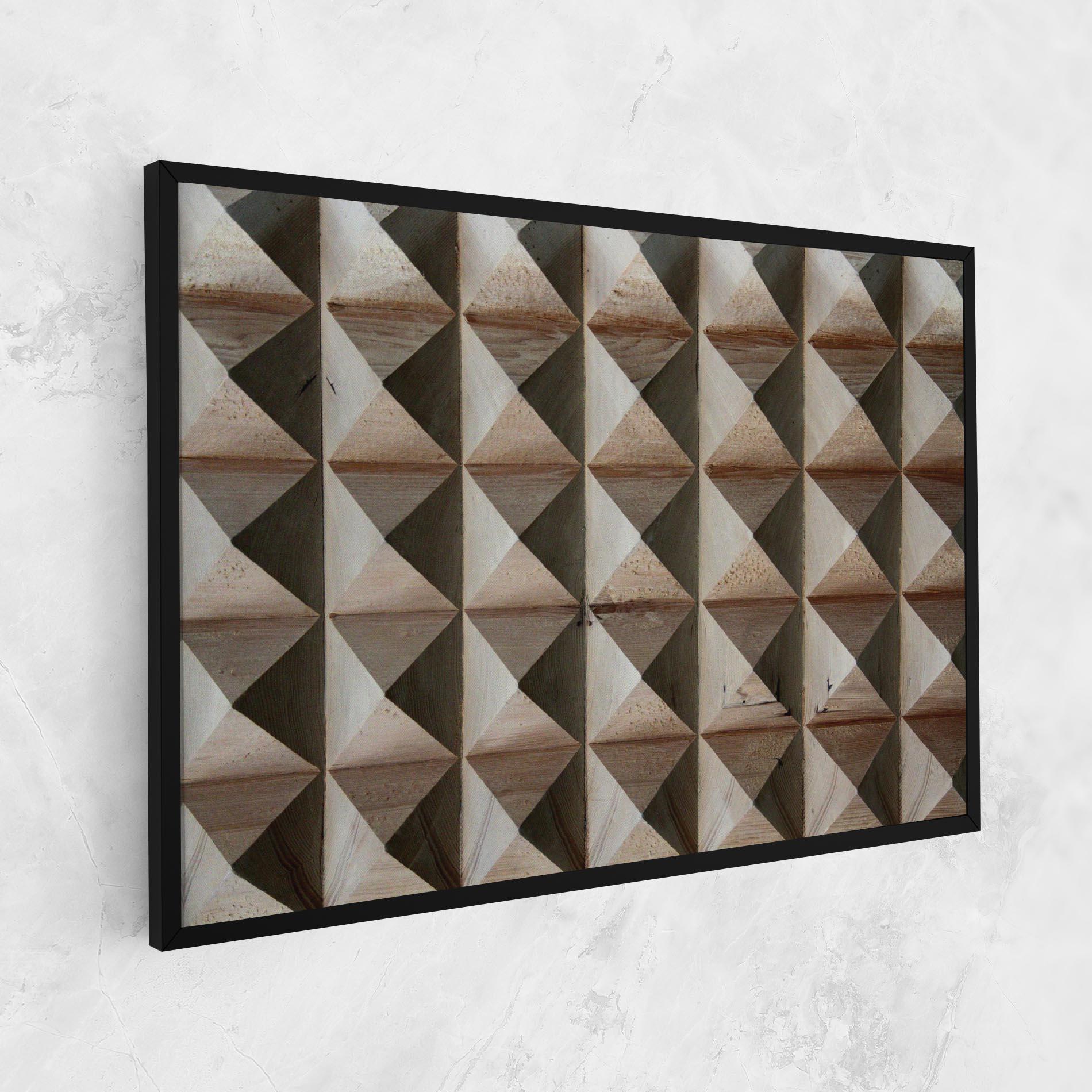 Vászonkép Cream Pyramid mockup 1