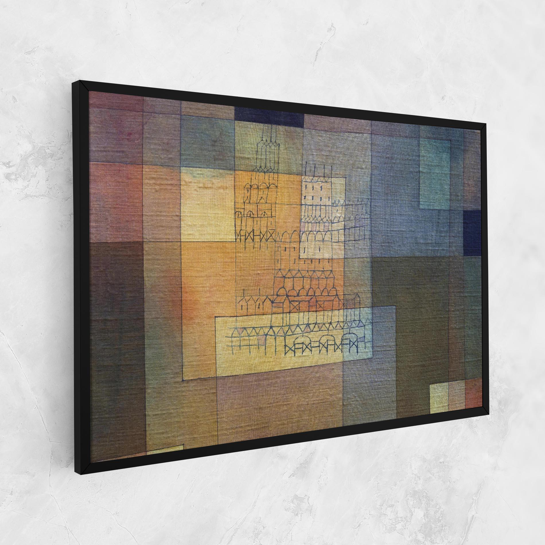 Vászonkép Water Color Square mockup 1