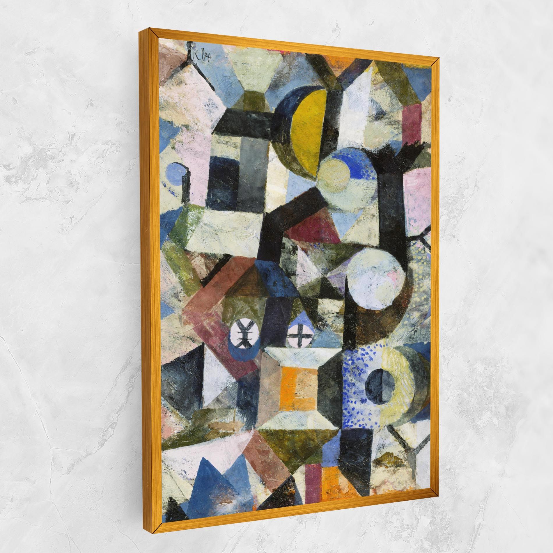 Abstract Geometric mockup 1