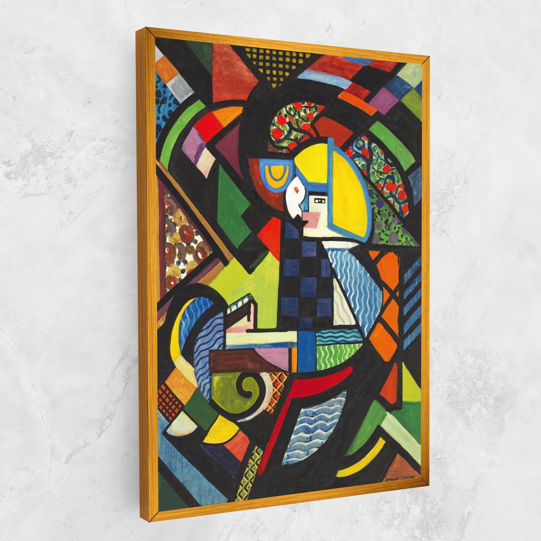 Vászonkép Mix Color Shapes mockup 1