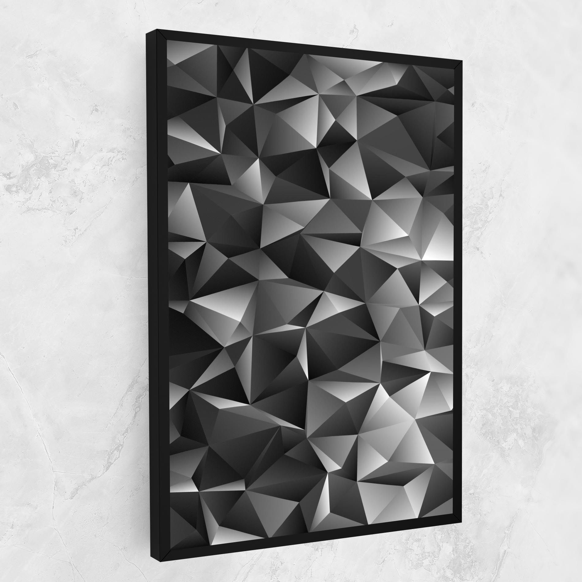 Black Triangle Pattern mockup 1