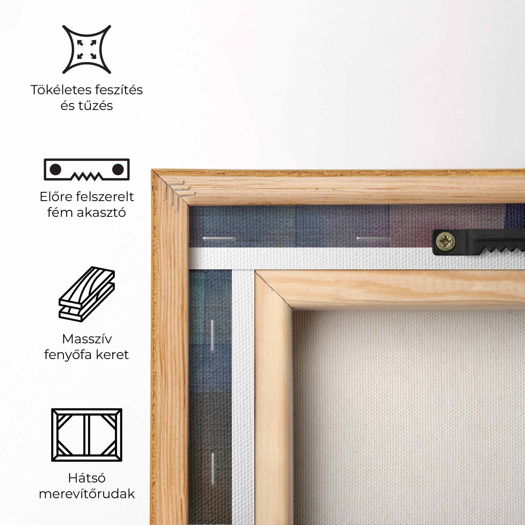 Vászonkép Water Color Square mockup 5