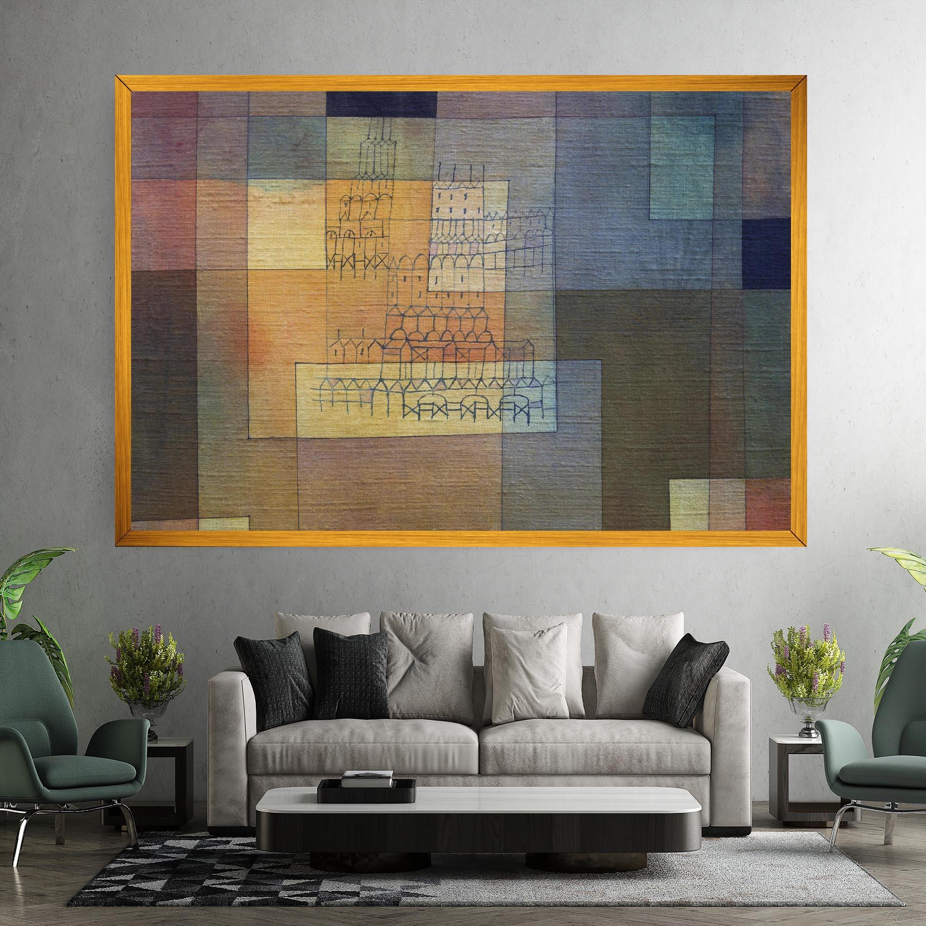 Vászonkép Water Color Square mockup 7