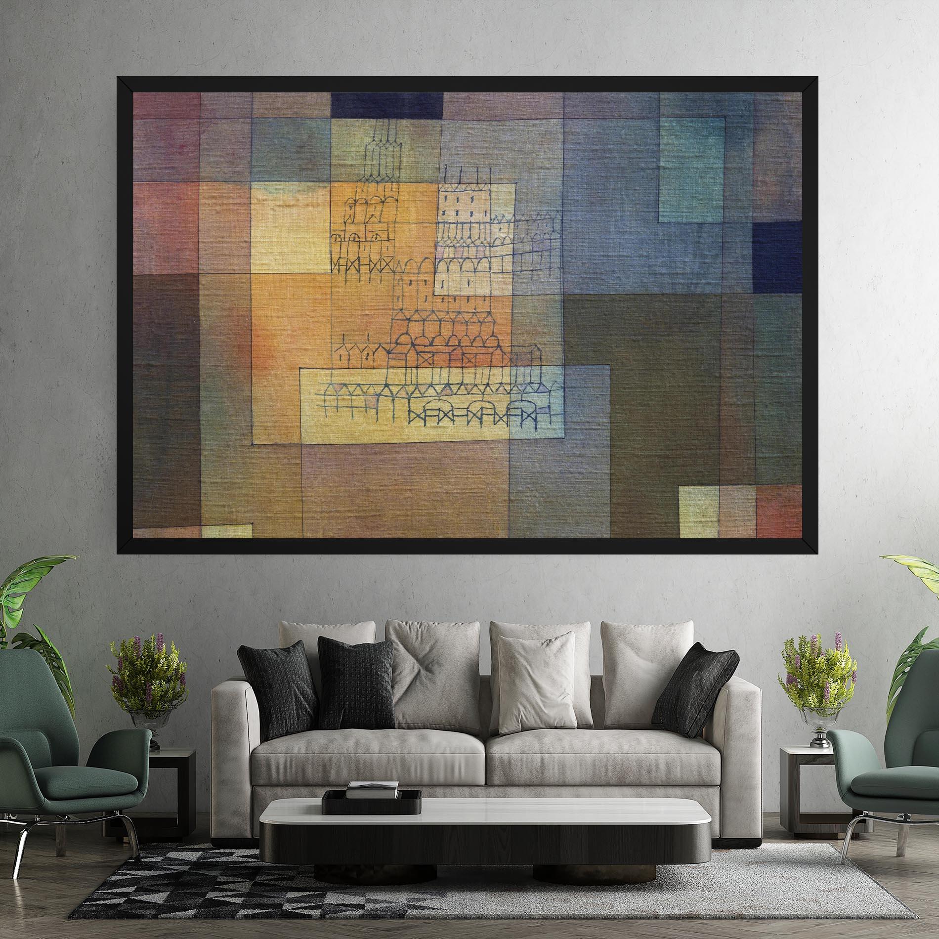 Vászonkép Water Color Square mockup 7