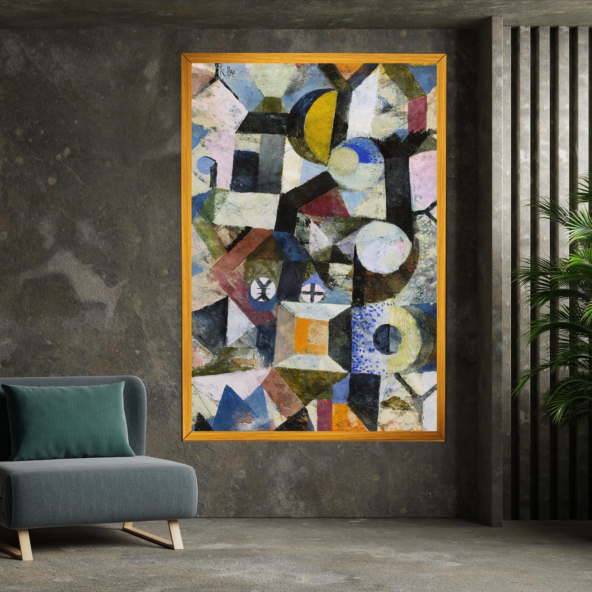 Vászonkép Abstract Geometric mockup 7