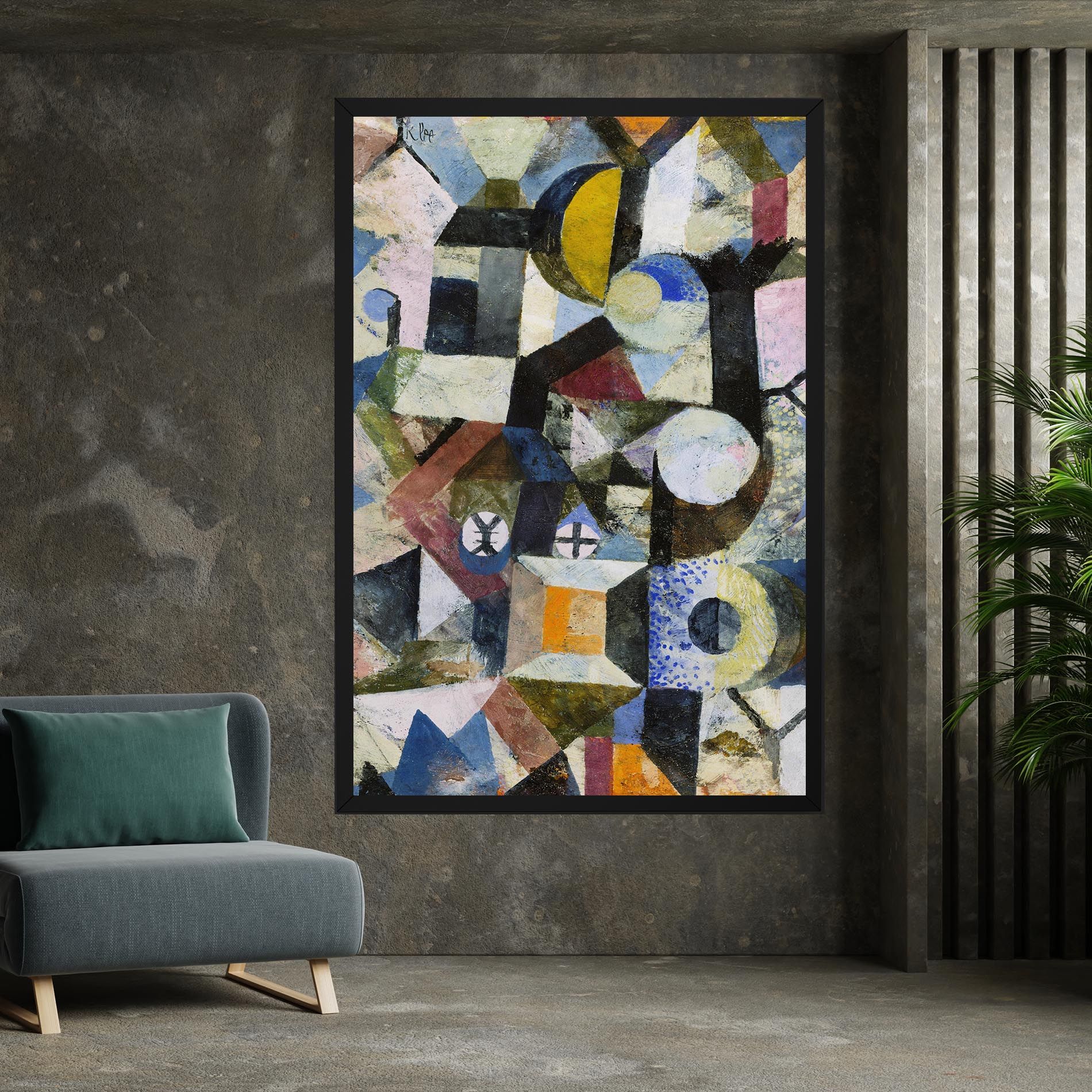 Abstract Geometric mockup 7