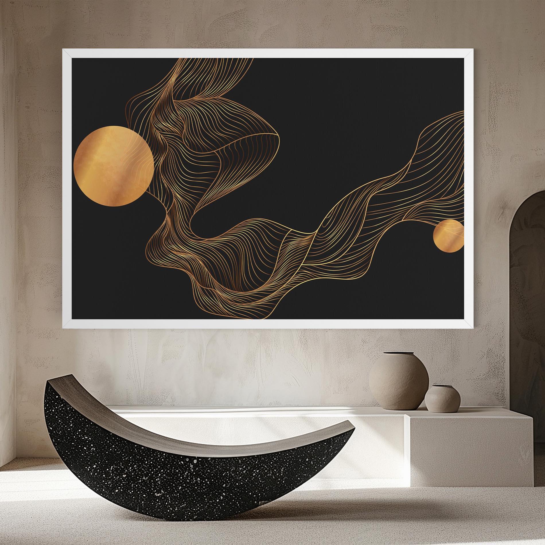 Vászonkép Frecventa Abstracta mockup 8