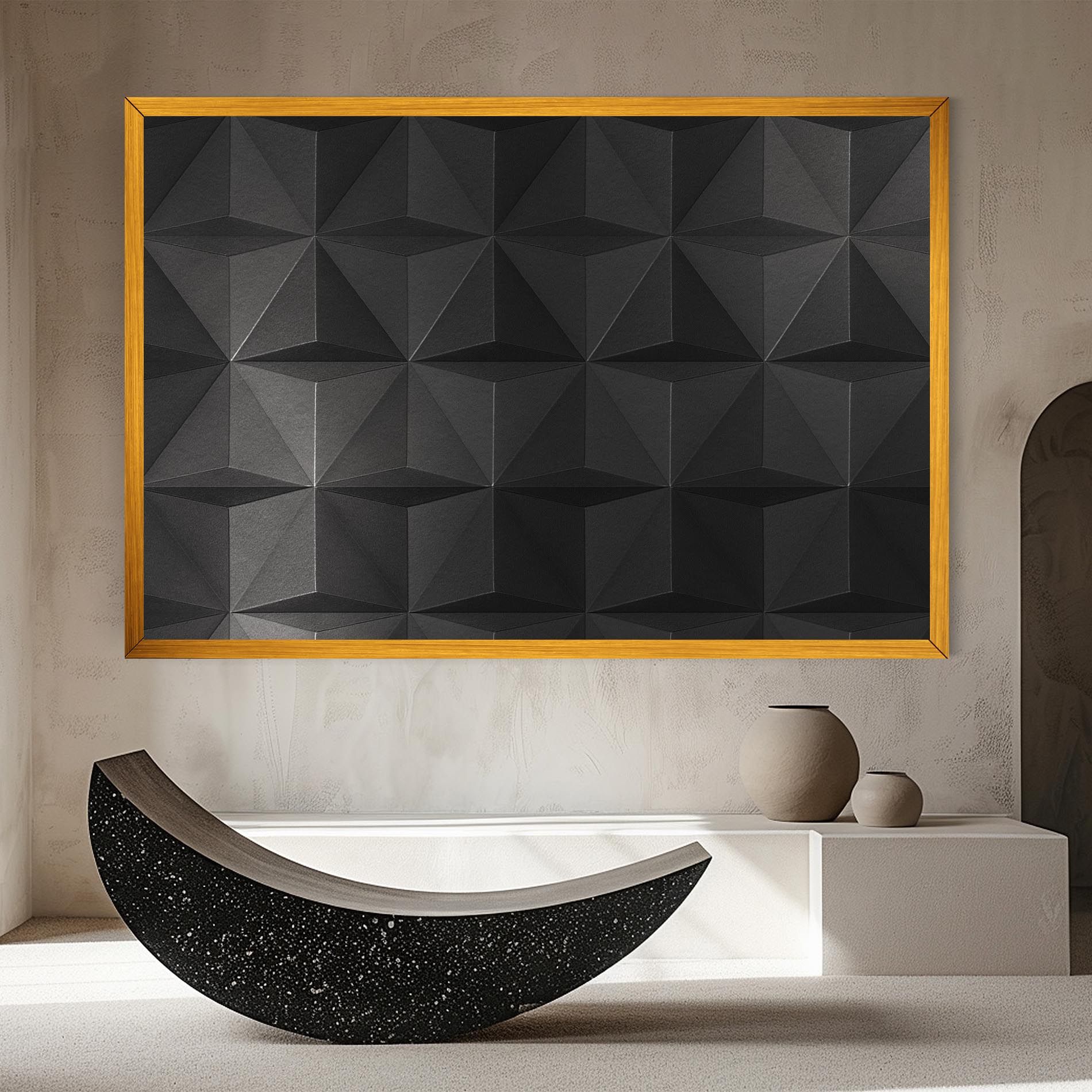 Black Shade Triangle mockup 8