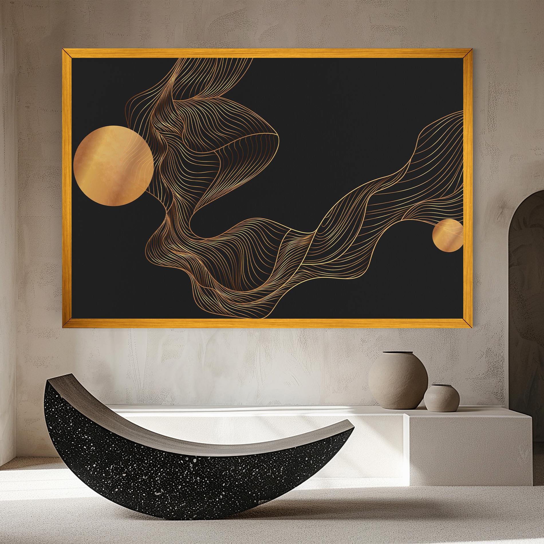 Vászonkép Frecventa Abstracta mockup 8