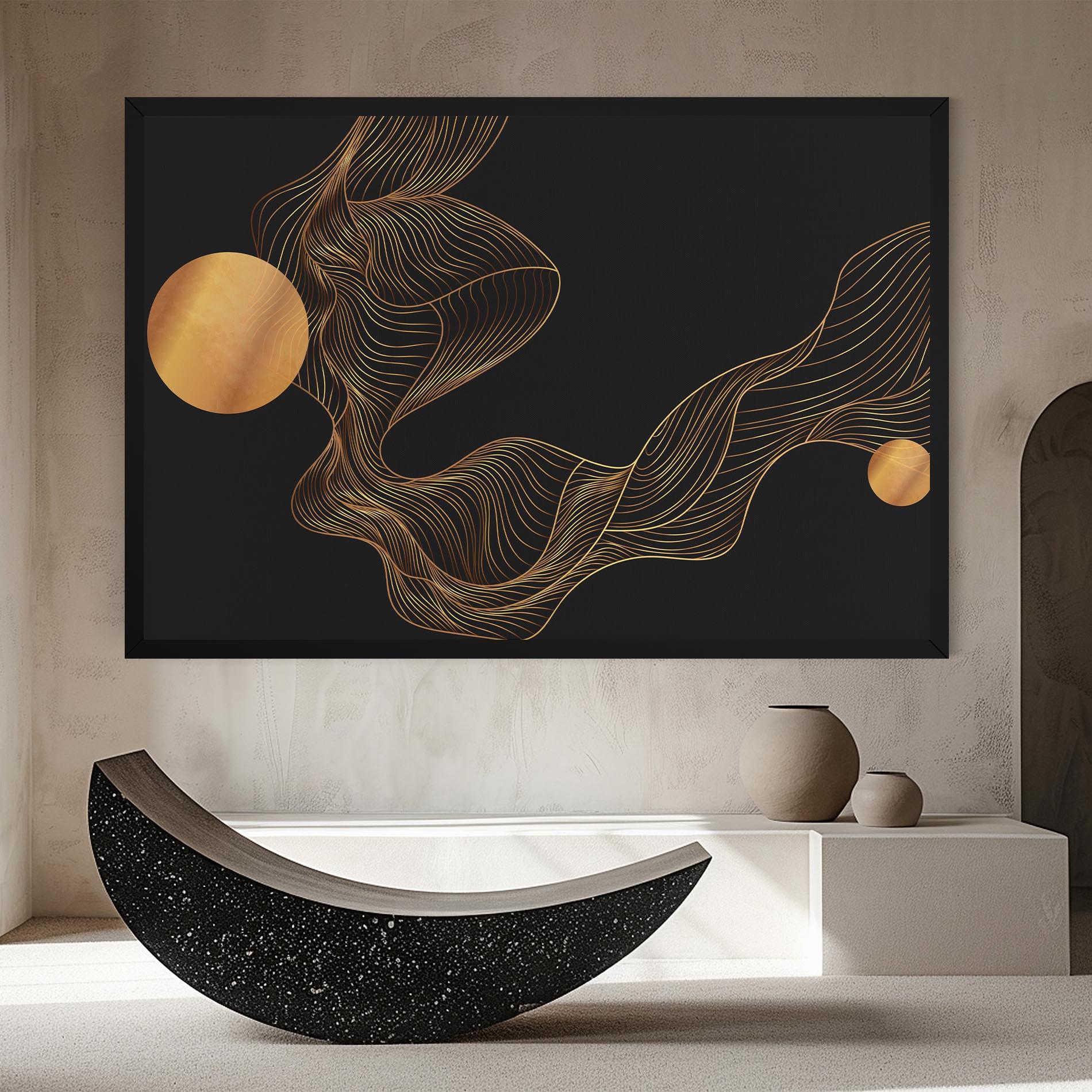 Vászonkép Frecventa Abstracta mockup 8