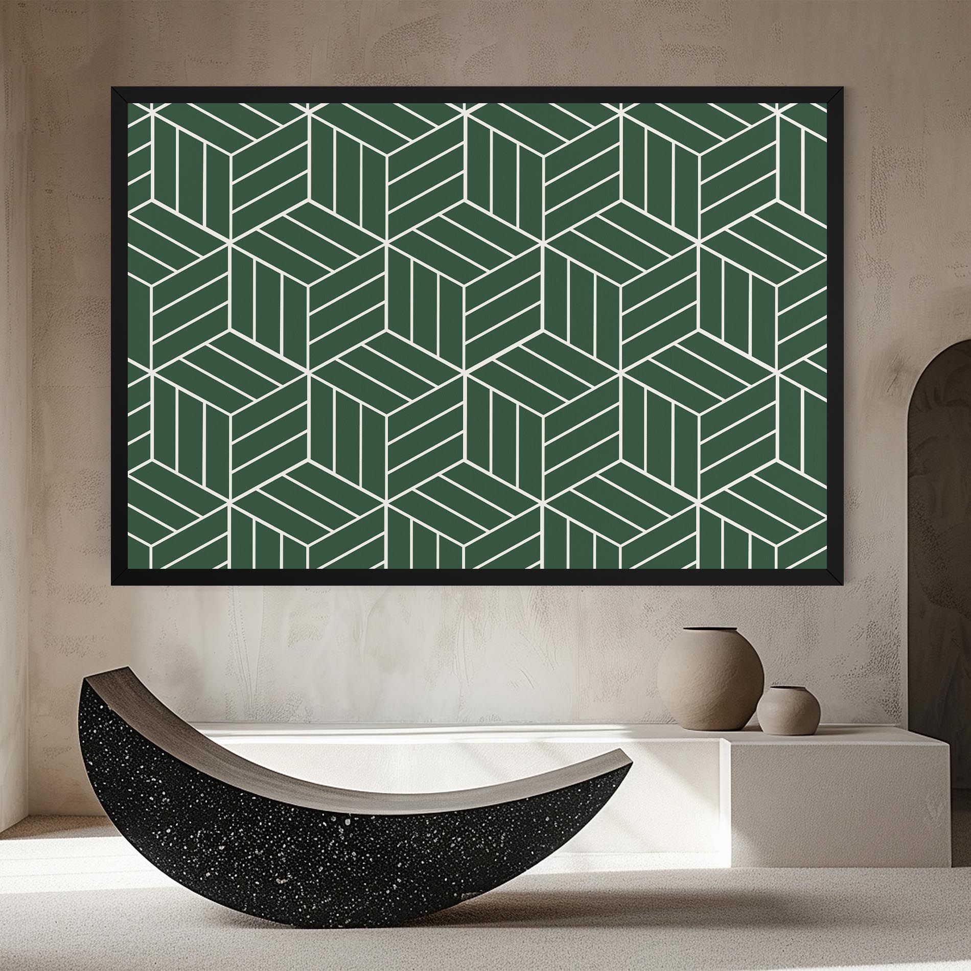 Green Square mockup 8