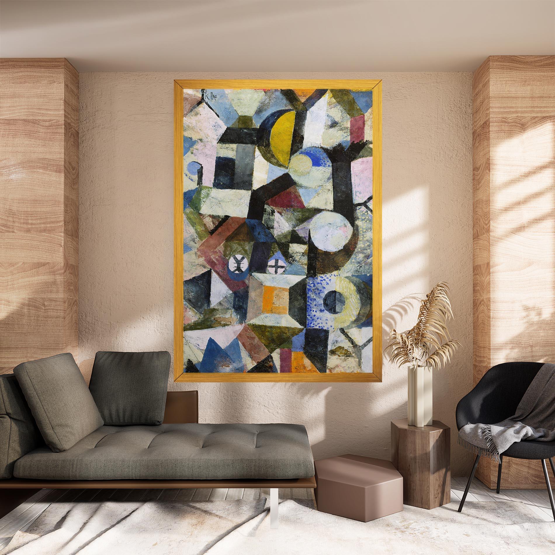 Vászonkép Abstract Geometric mockup 8