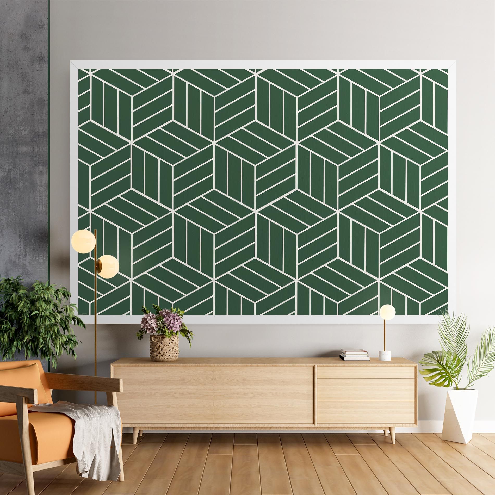 Green Square mockup 9