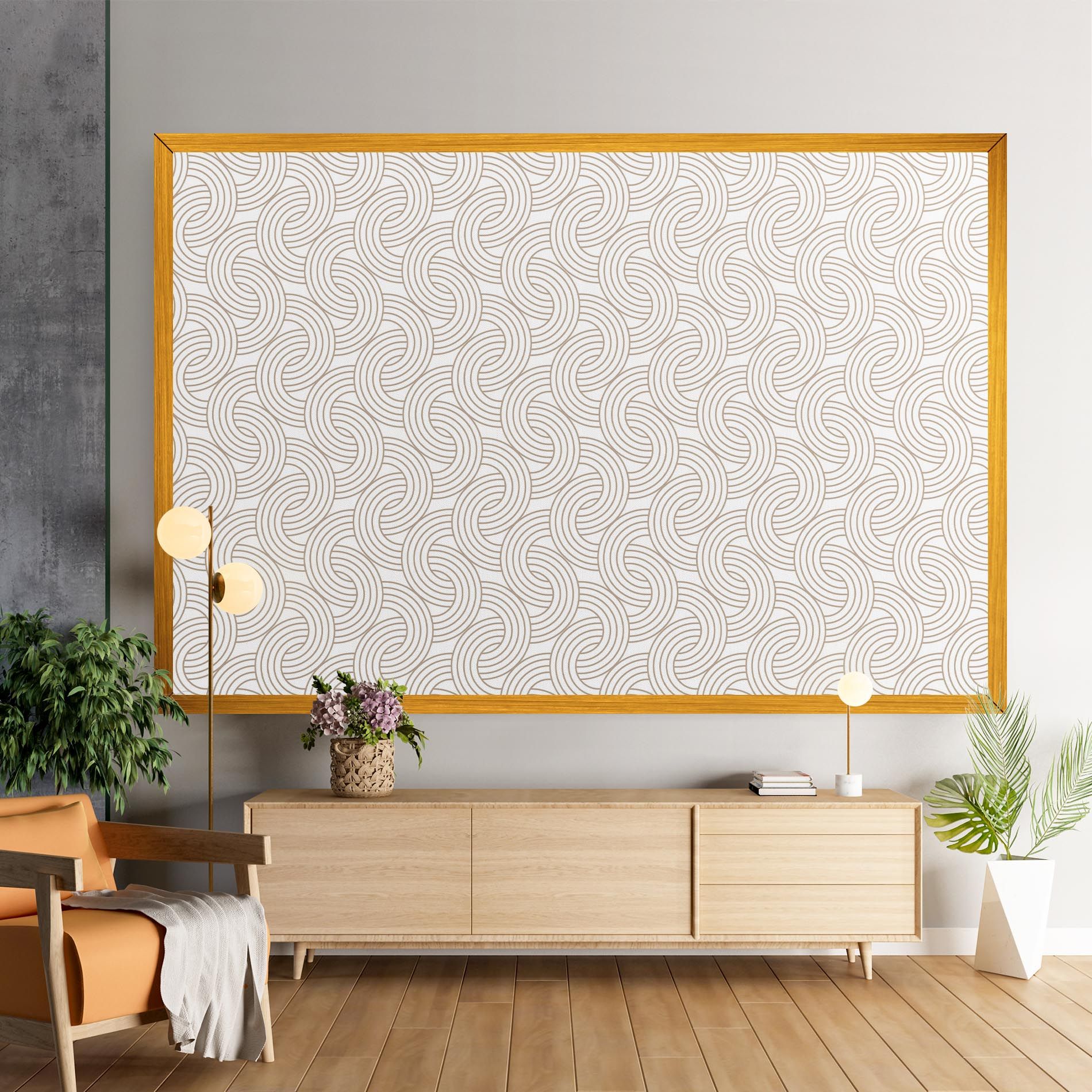Cream Lines mockup 9