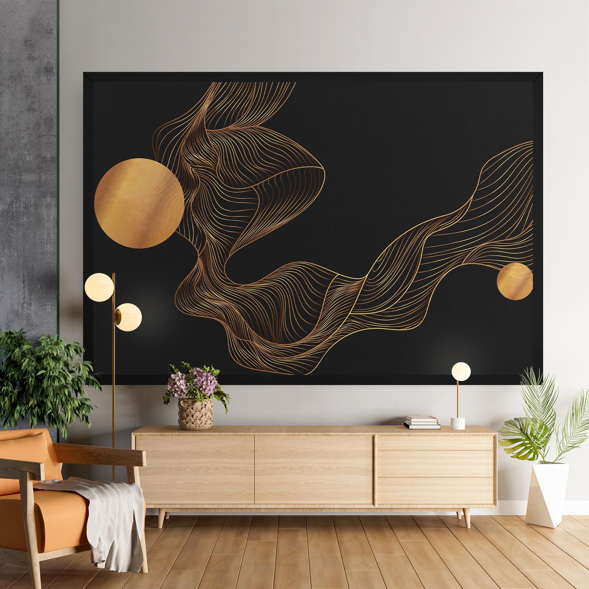 Vászonkép Frecventa Abstracta mockup 9