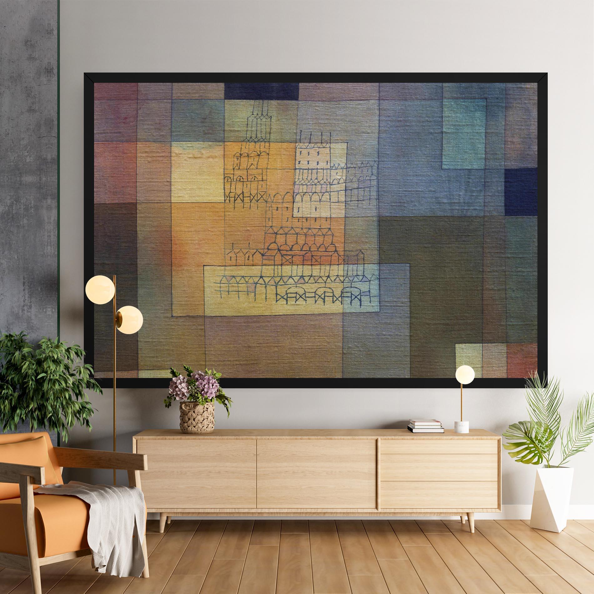 Vászonkép Water Color Square mockup 9