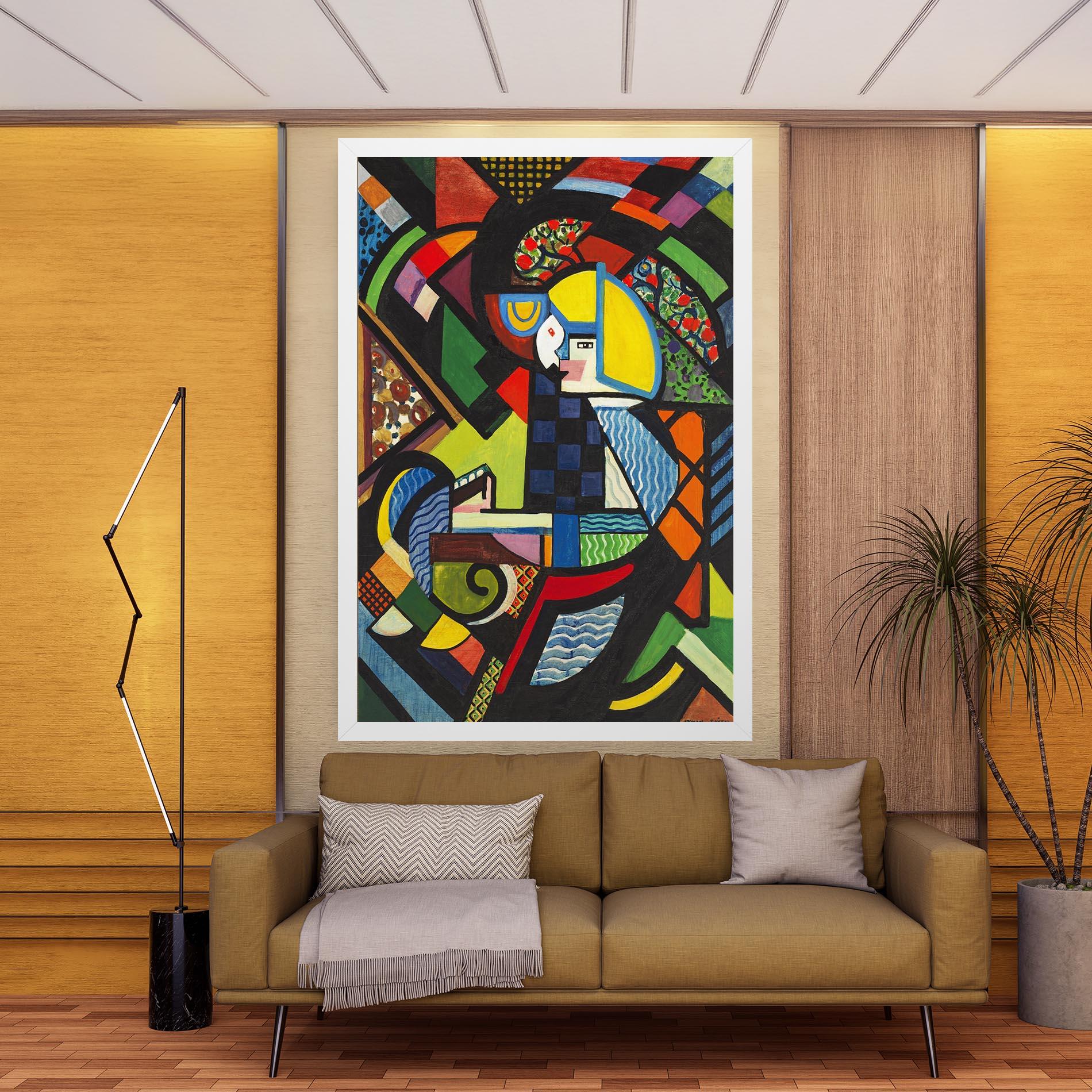 Vászonkép Mix Color Shapes mockup 9