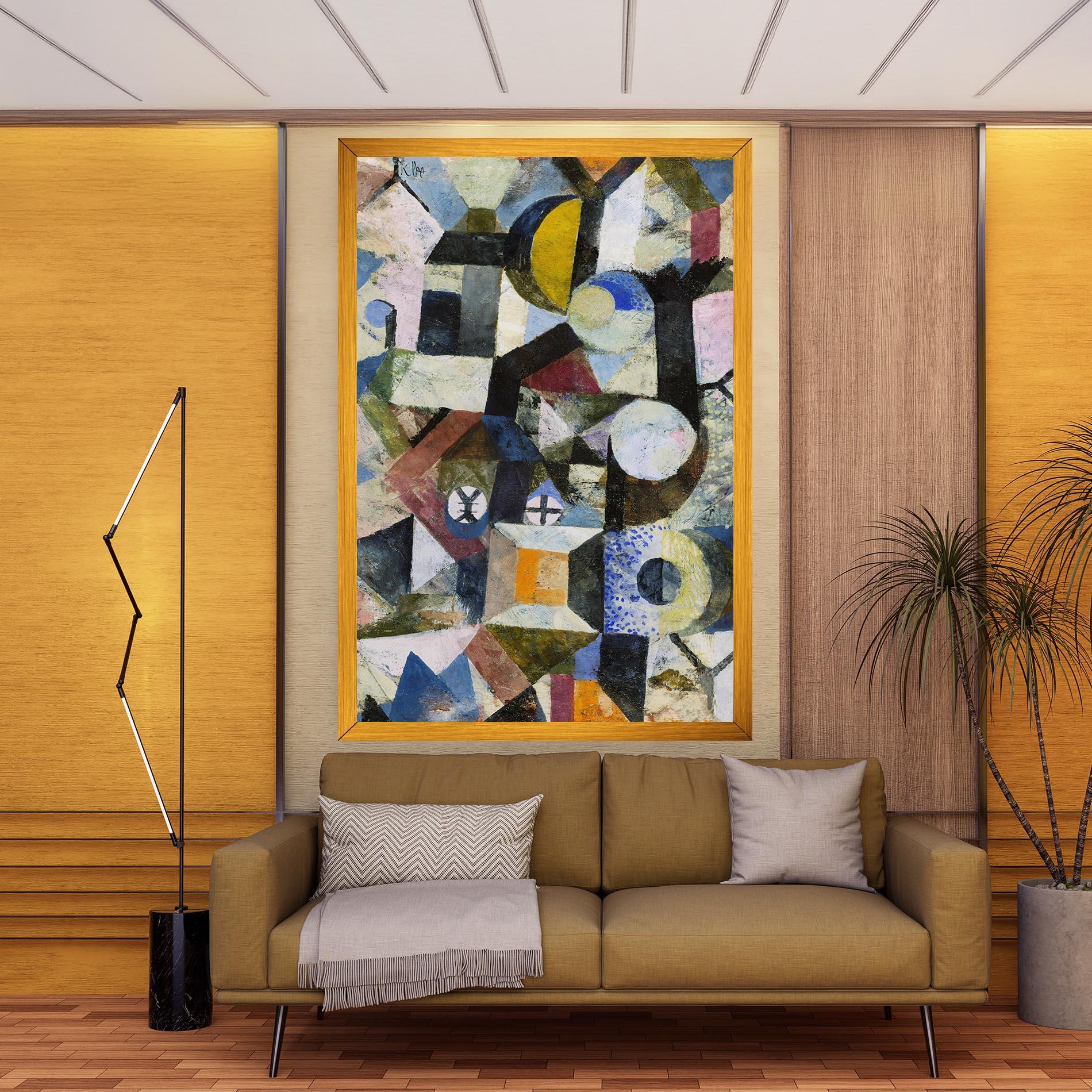 Vászonkép Abstract Geometric mockup 9