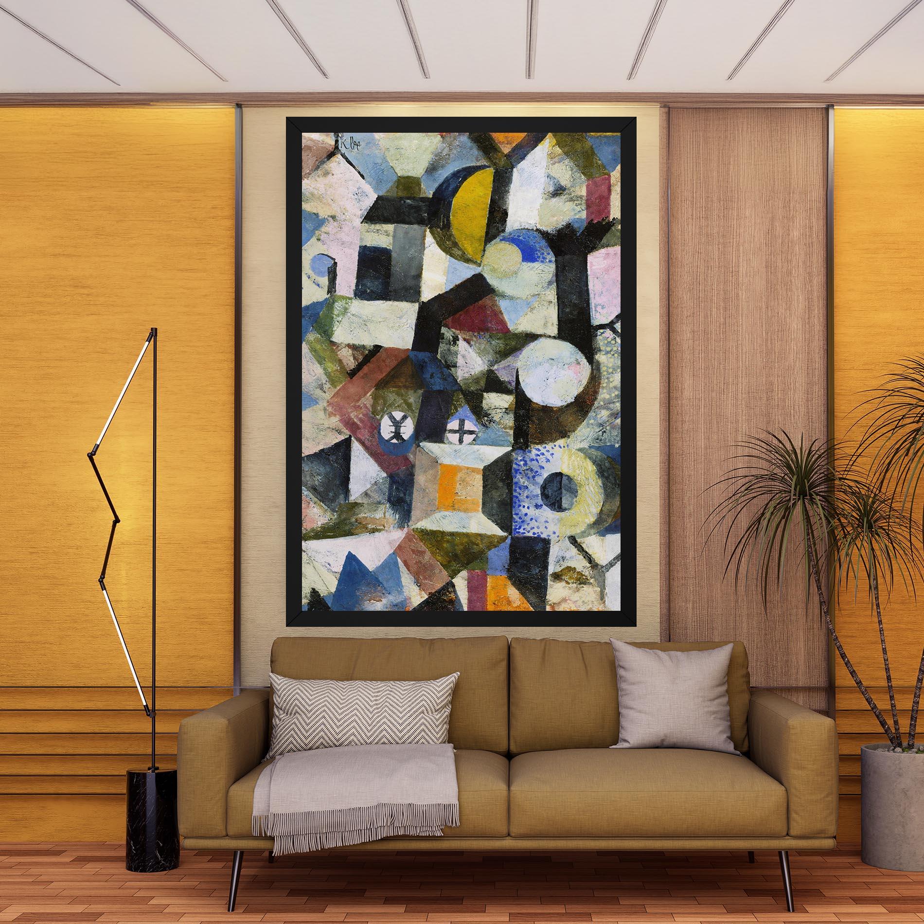 Vászonkép Abstract Geometric mockup 9