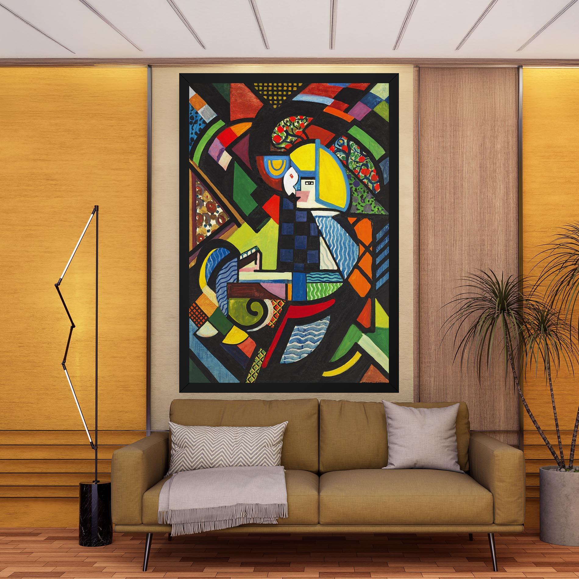 Vászonkép Mix Color Shapes mockup 9