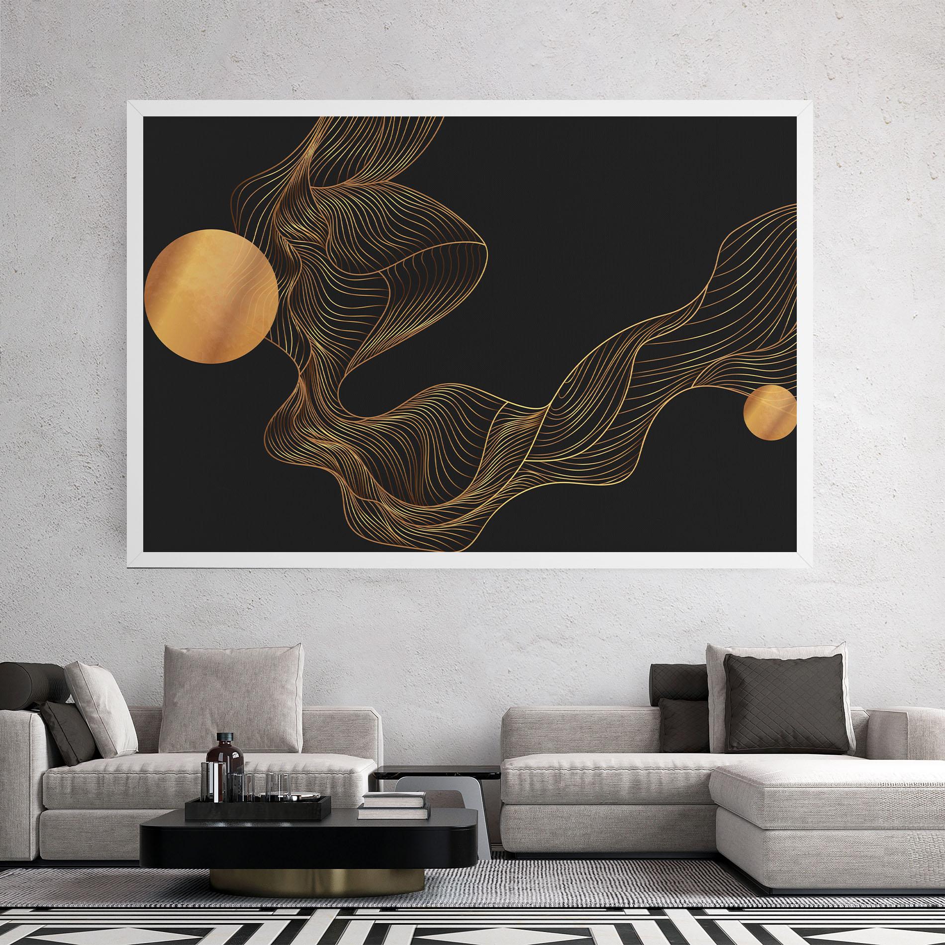 Vászonkép Frecventa Abstracta mockup 2