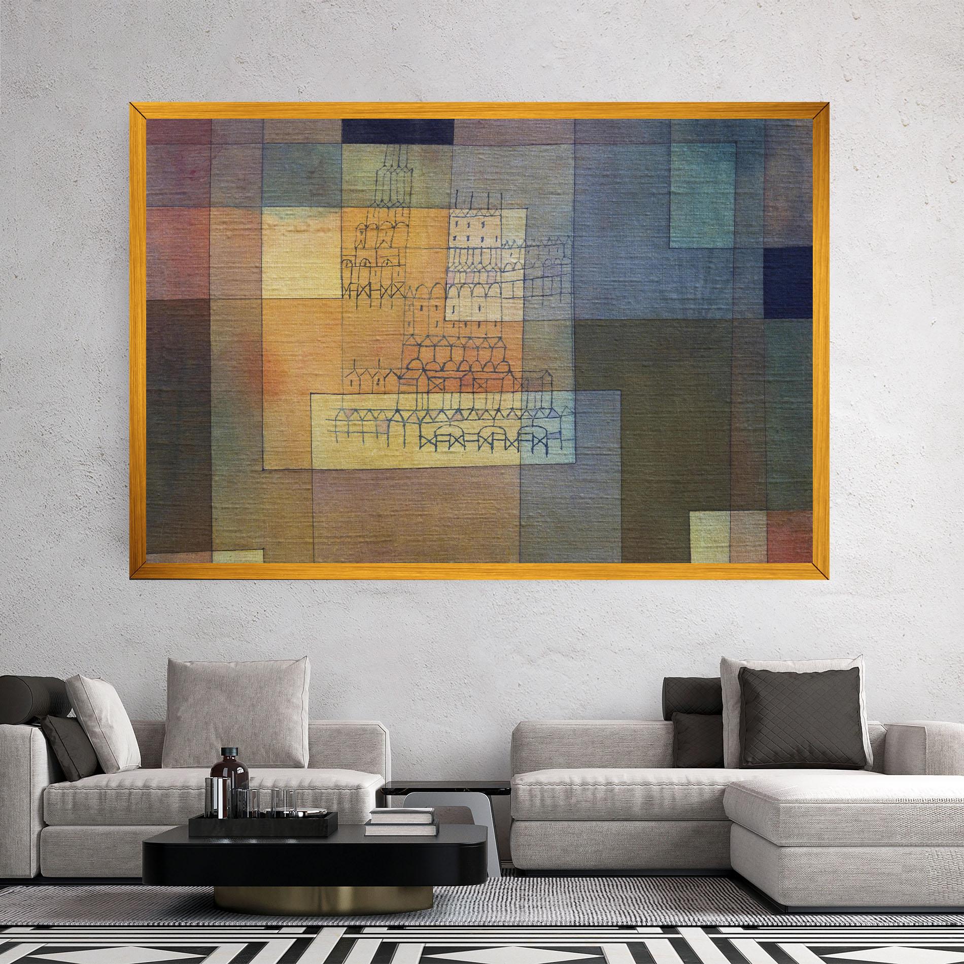 Vászonkép Water Color Square mockup 2