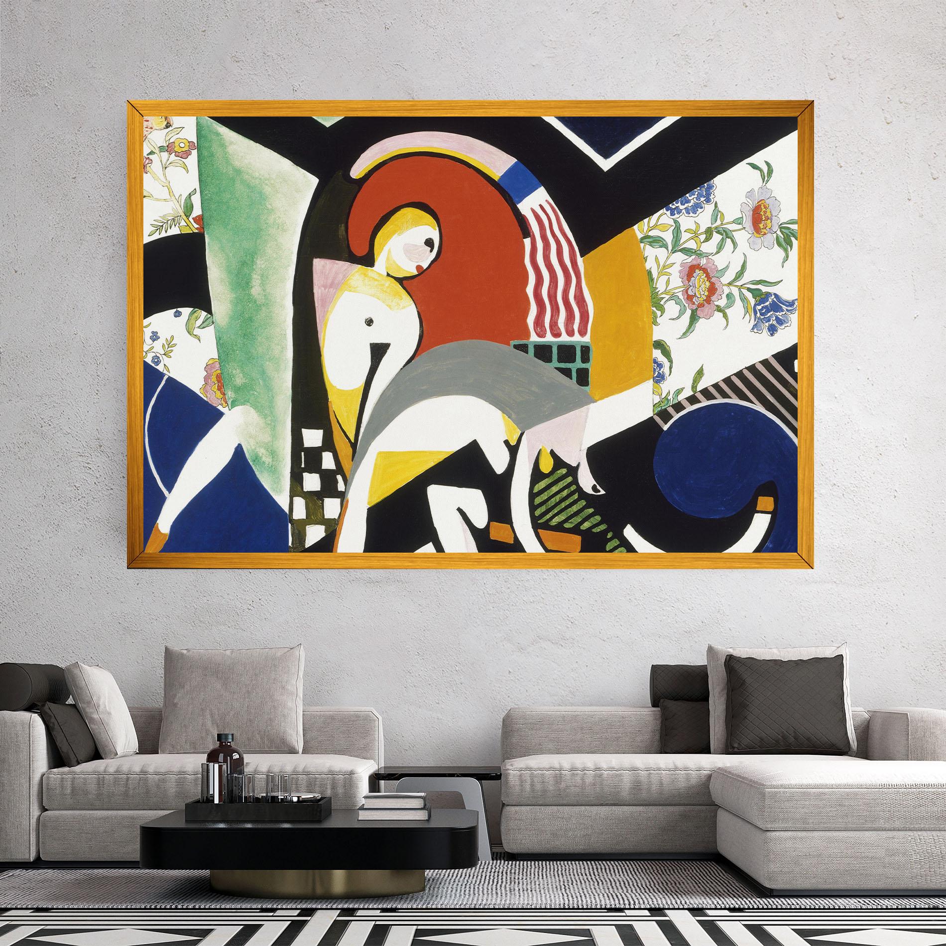 Vászonkép Woman Shape Mix mockup 2