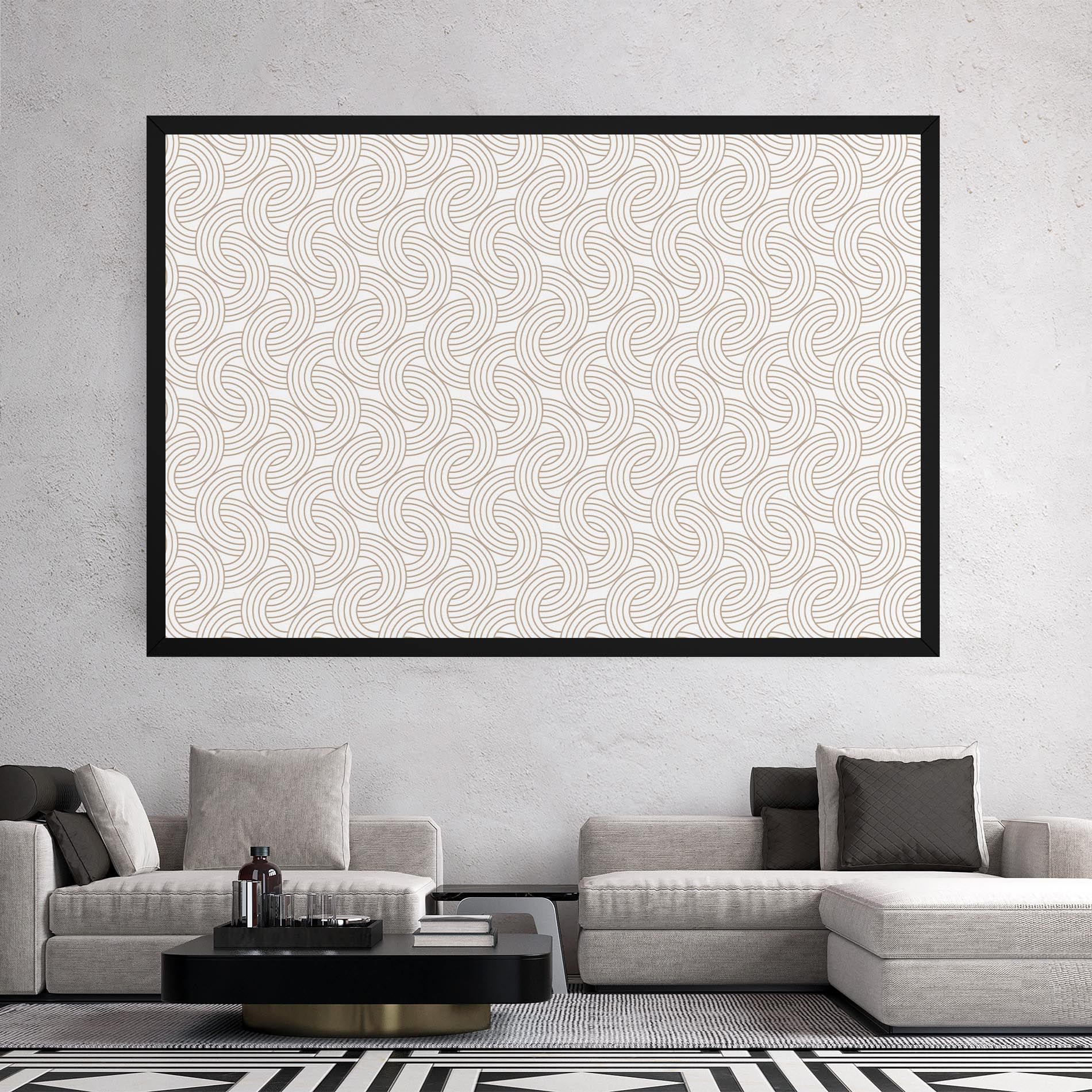 Cream Lines mockup 2