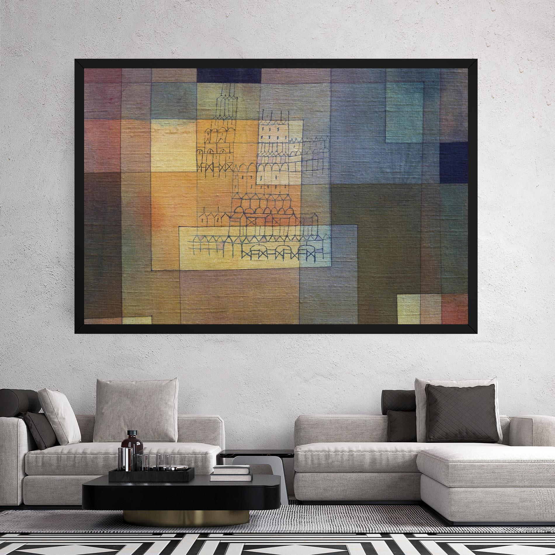 Vászonkép Water Color Square mockup 2