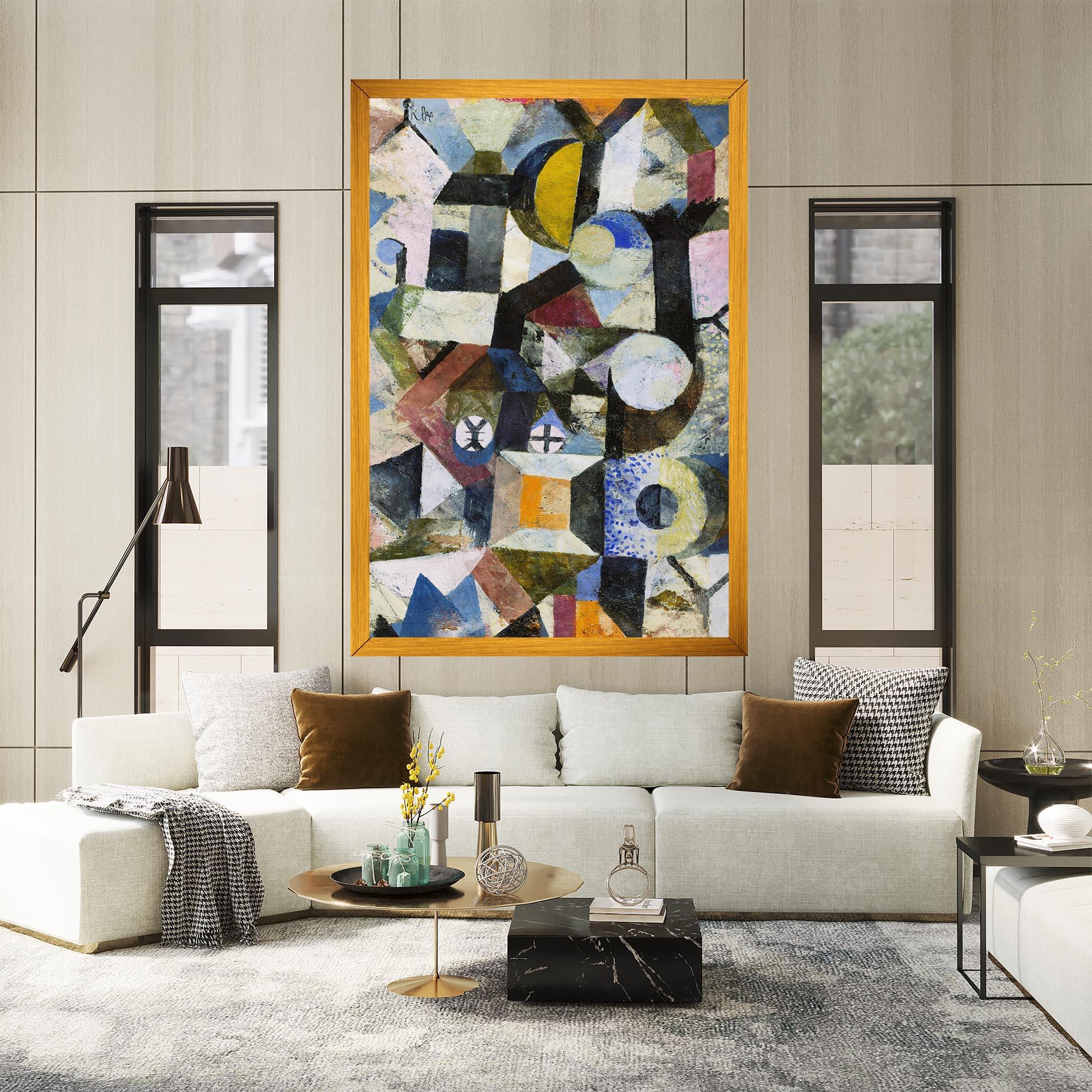 Vászonkép Abstract Geometric mockup 2