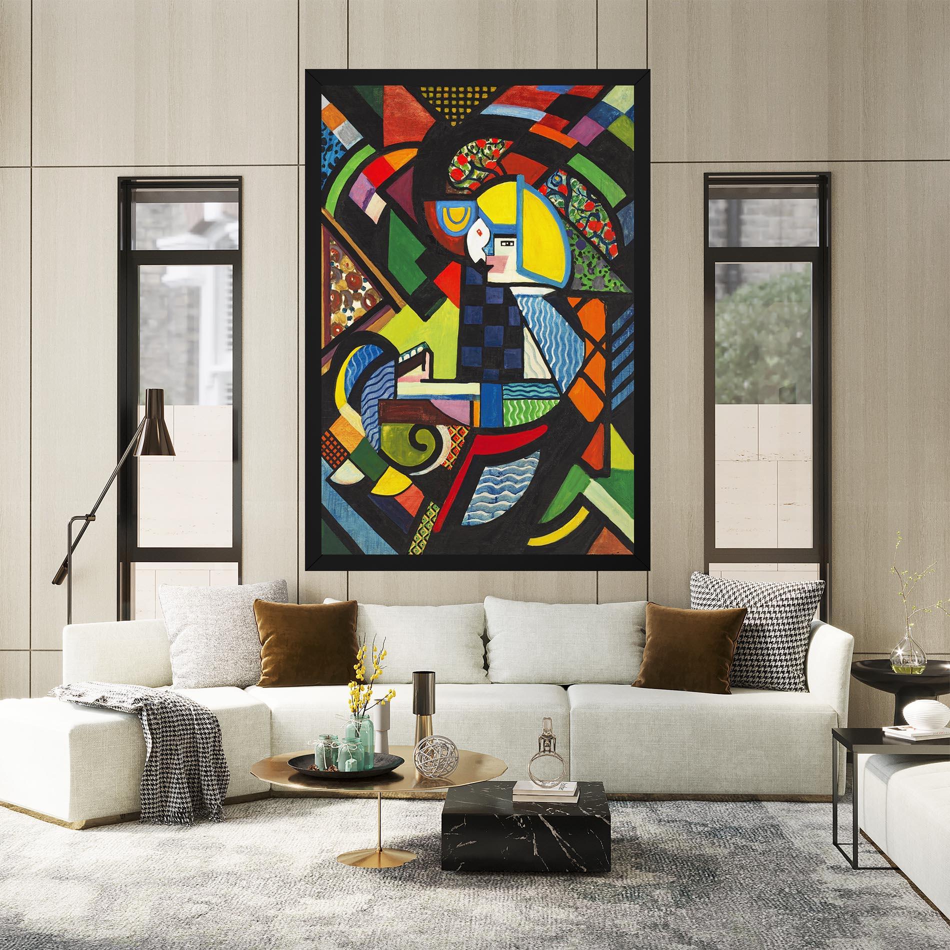 Vászonkép Mix Color Shapes mockup 2