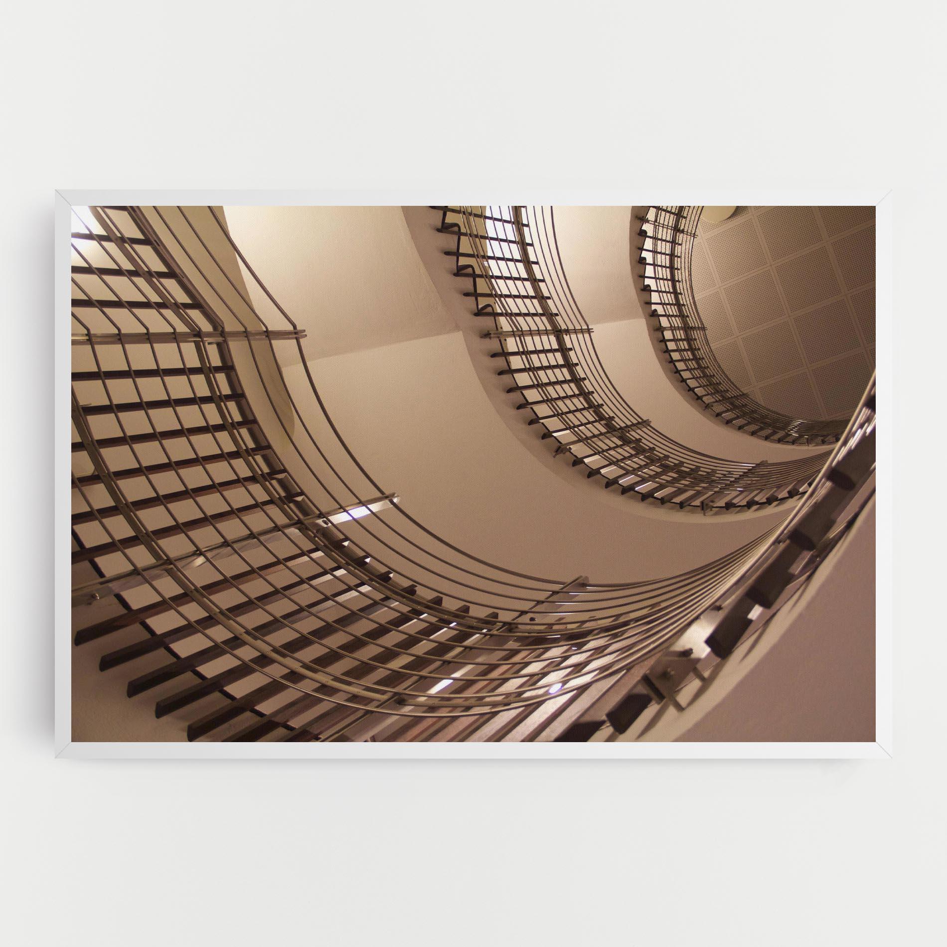 Vászonkép Cream Stairs mockup 0