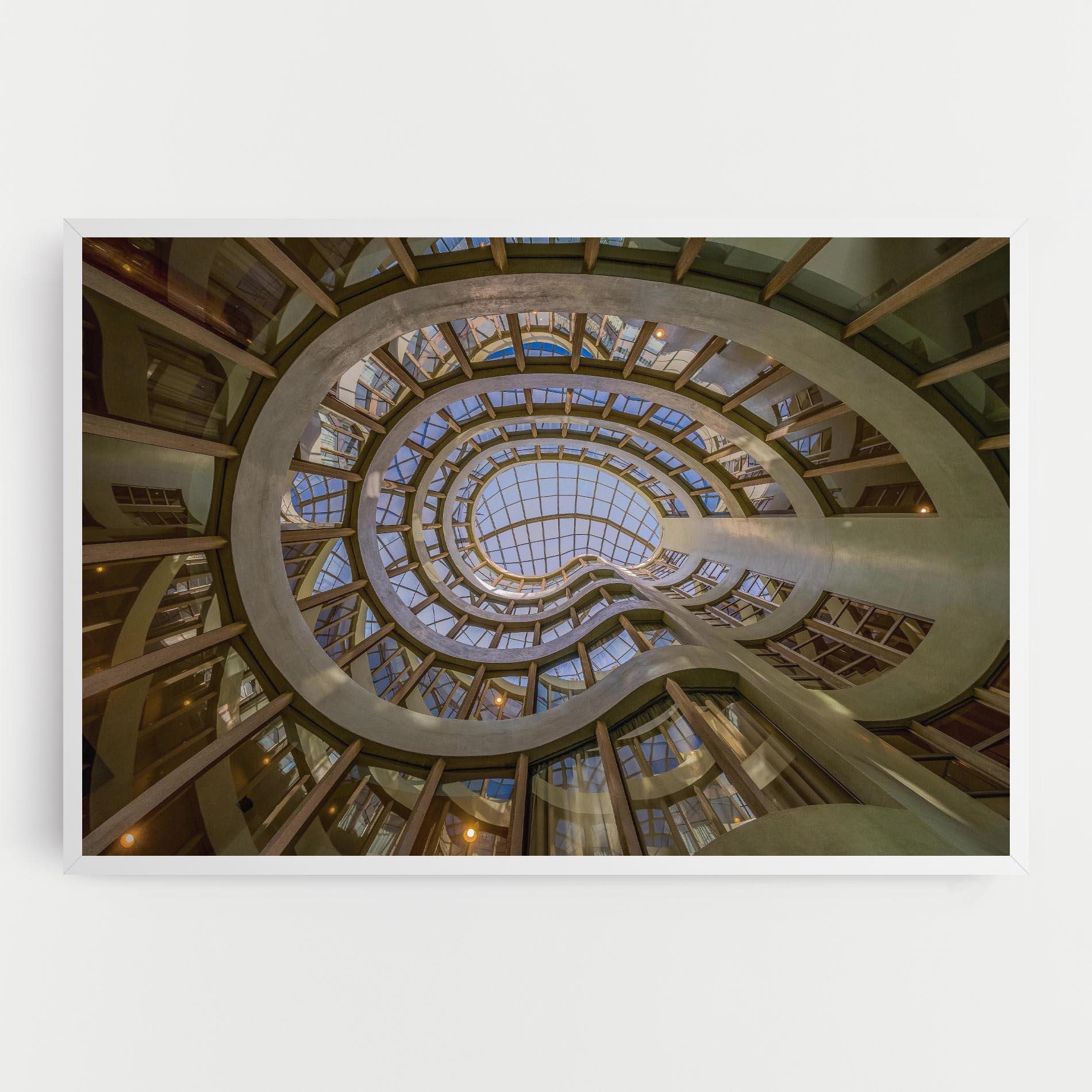 Vászonkép Glass Building mockup 0