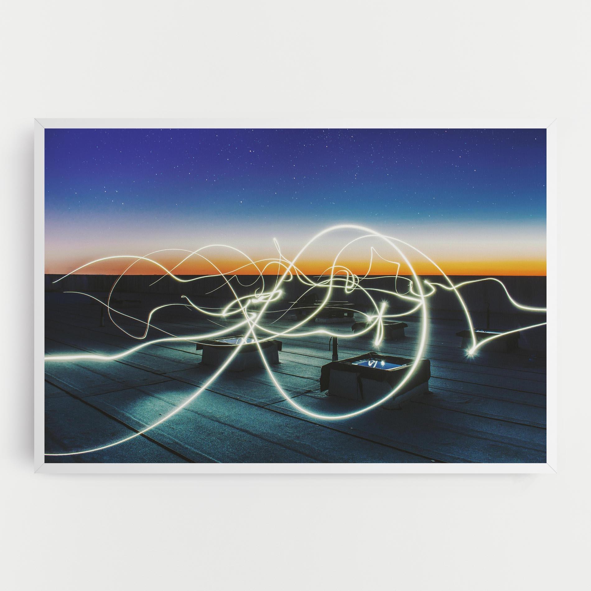 Vászonkép White Light Floating mockup 0