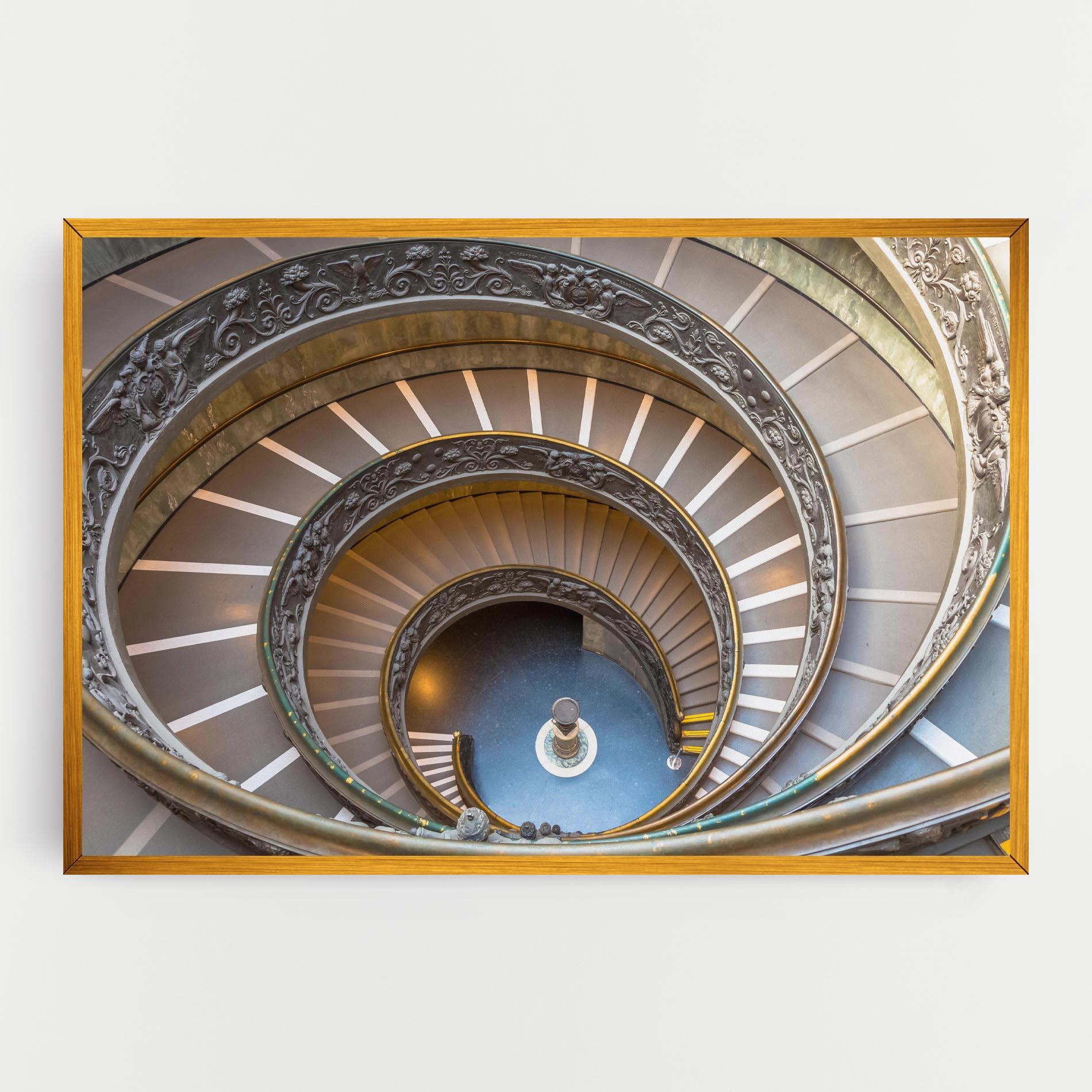 Vászonkép Colored Stairs mockup 0