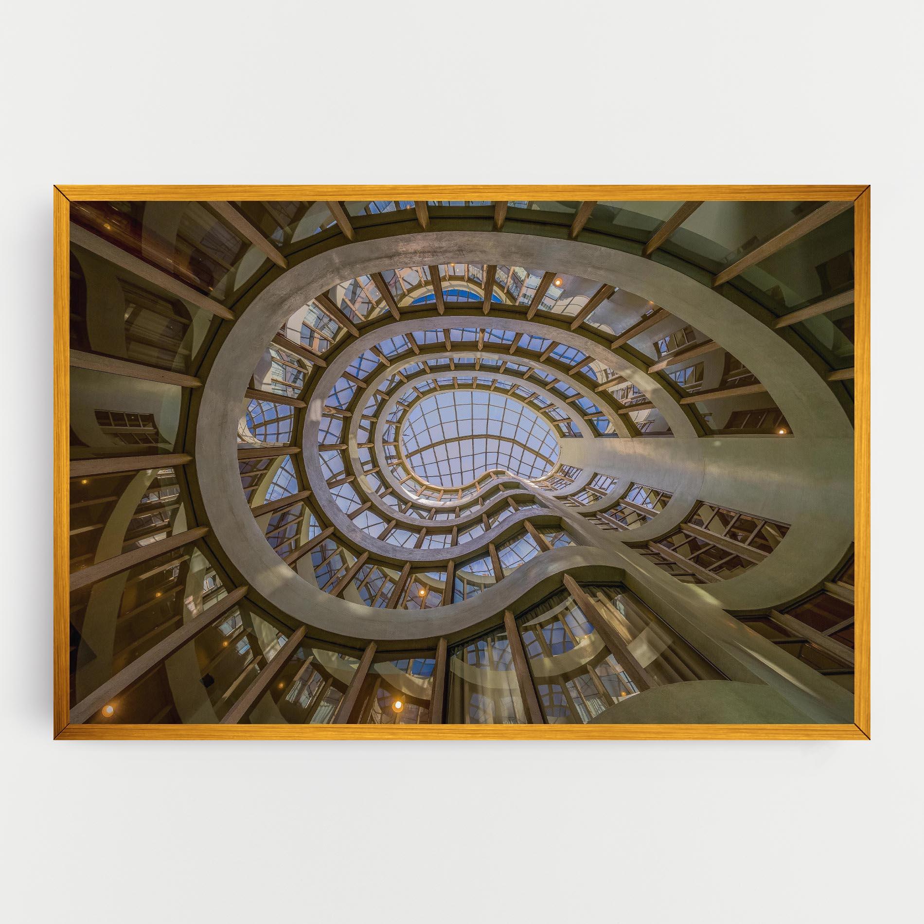 Vászonkép Glass Building mockup 0